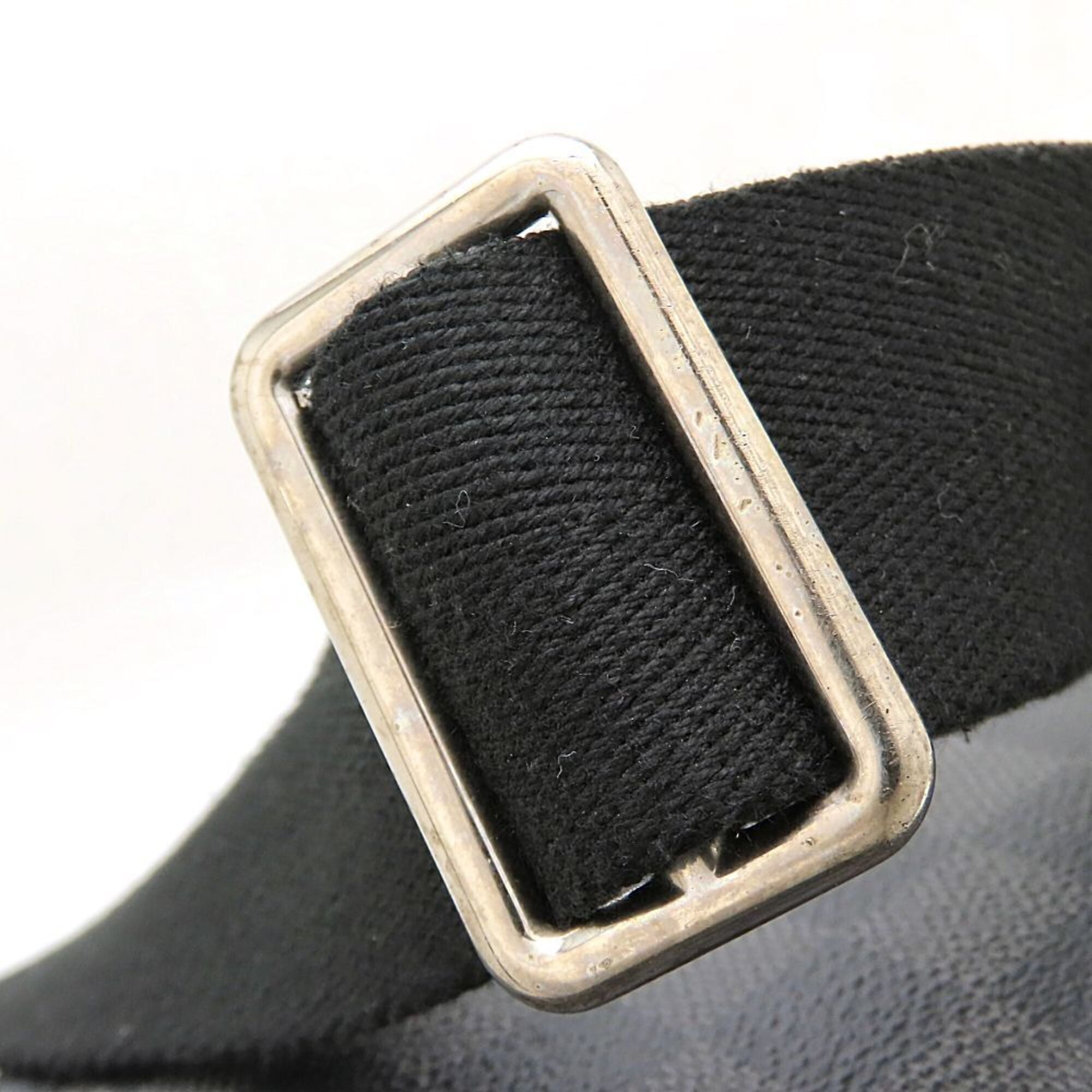 Louis Vuitton Black Damier Canvas Damier Graphite Gray Damier Graphite Shoulder Bag (Pre-Owned)