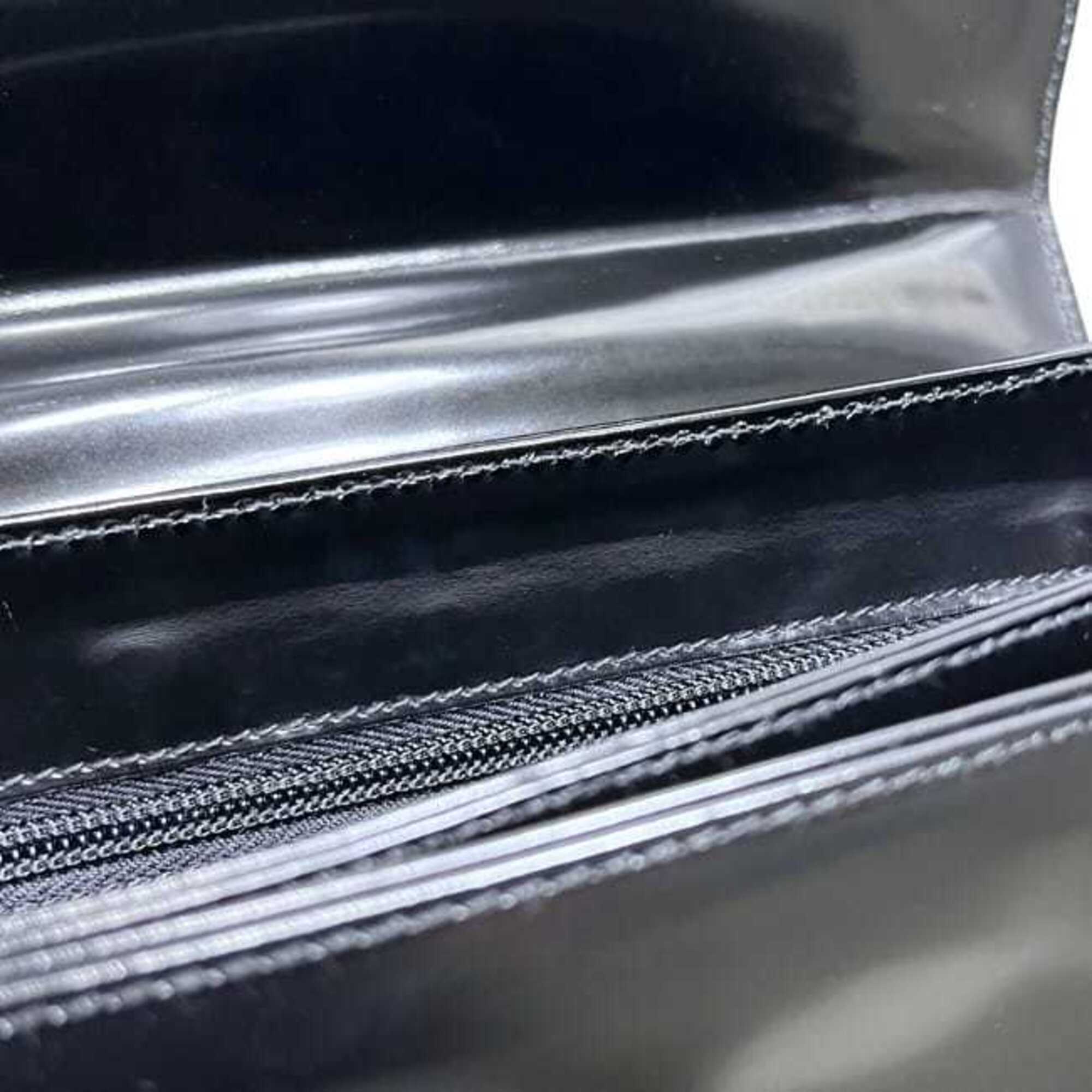 Prada Black Nero Leather Shoulder Bag (Pre-Owned)