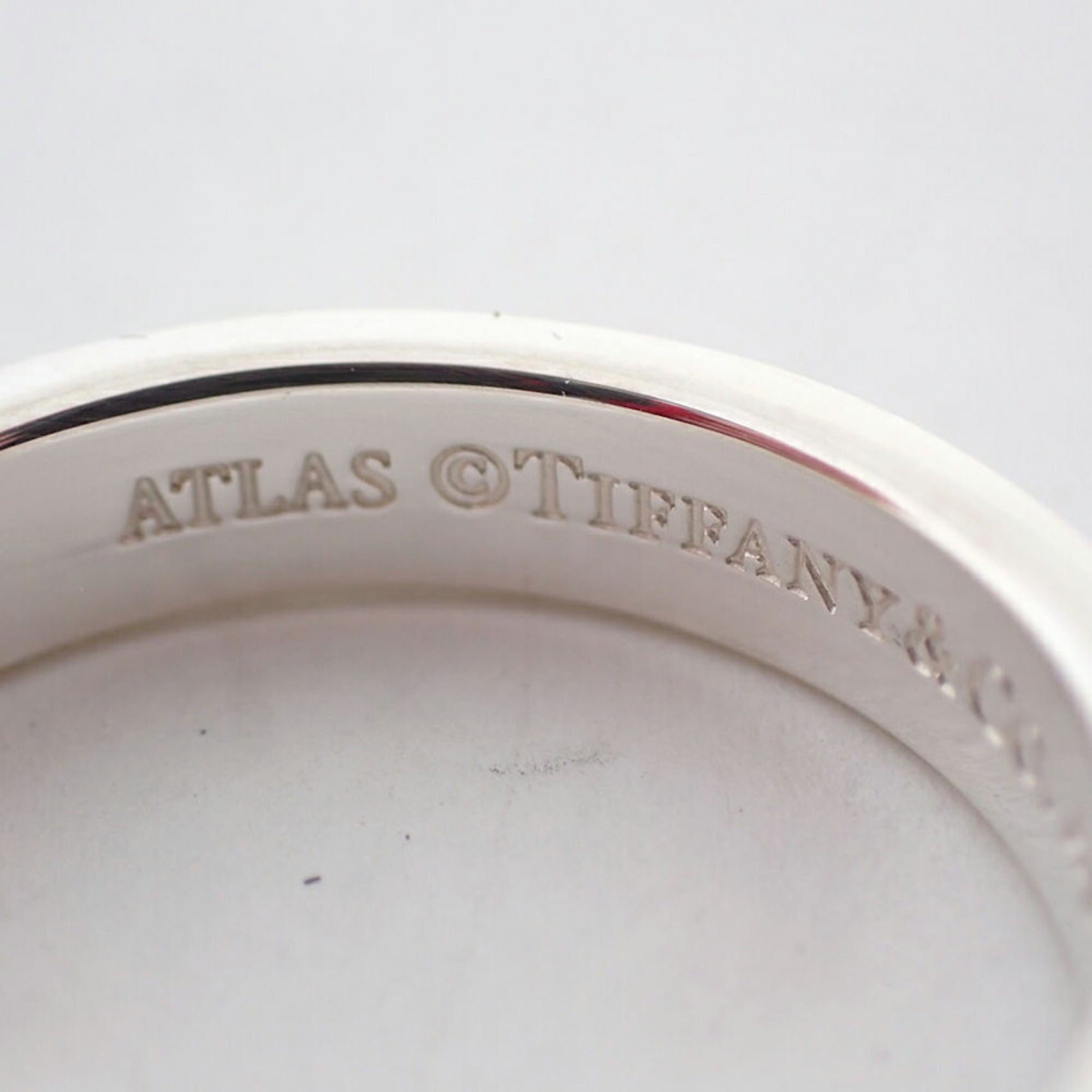 Tiffany Silver Sterling Silver 925 Band Ring (Pre-Owned)