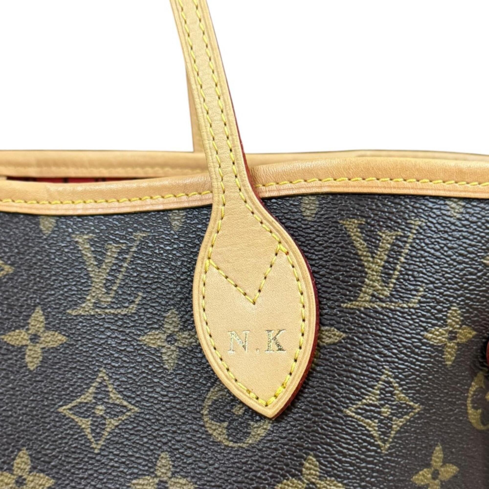 Louis Vuitton Brown Cerise Monogram Canvas Tote Bag (Pre-Owned)