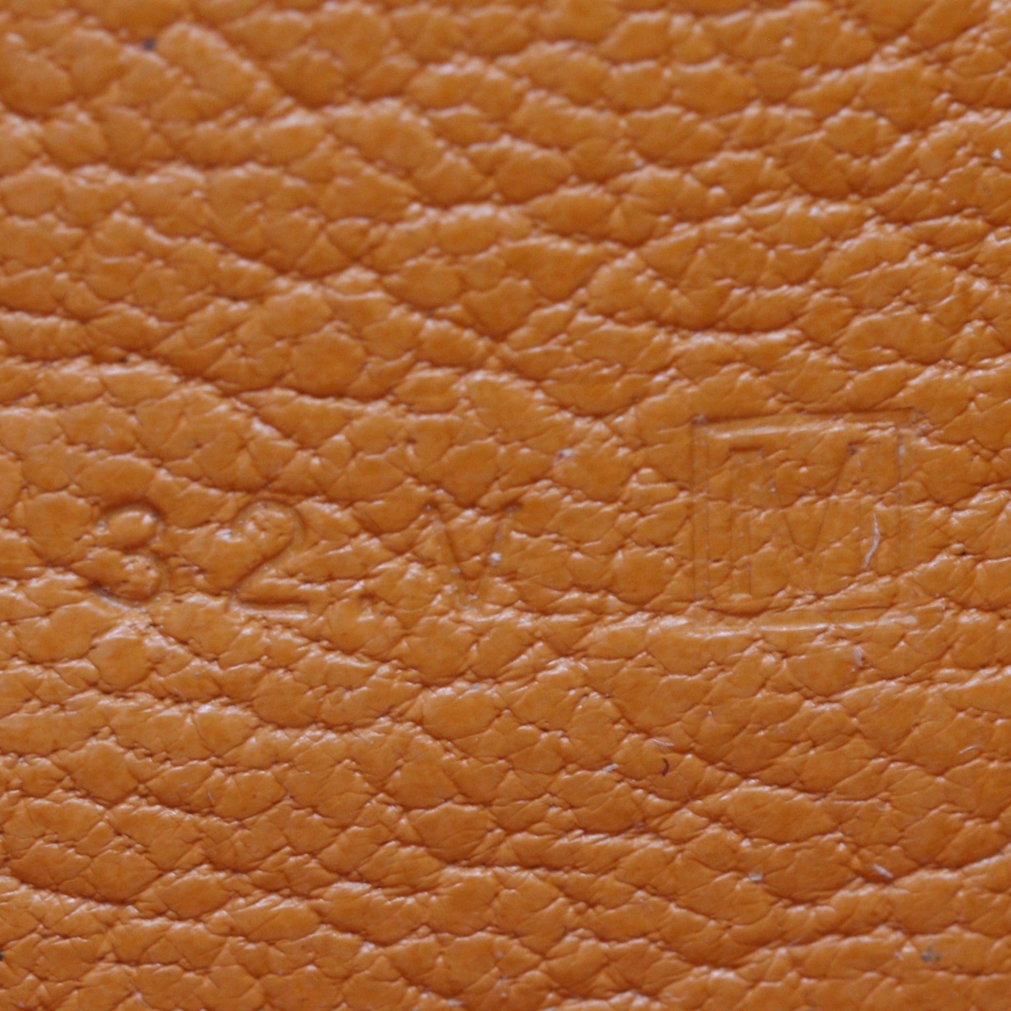 Hermes Brown Chevre Leather Long Wallet (Bi-Fold) (Pre-Owned)