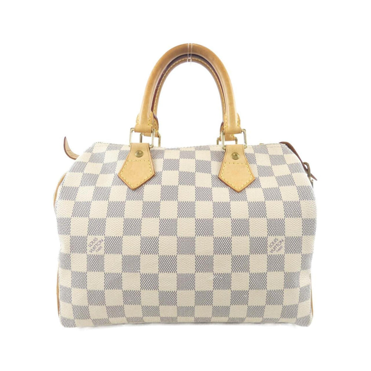 Louis Vuitton Azur Coated Canvas Boston Bag (Pre-Owned)