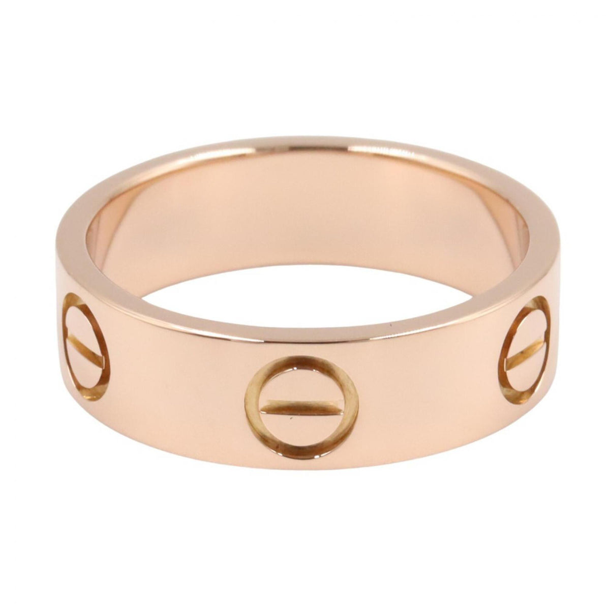 Cartier Gold Pink Gold (18K) Band Ring (Pre-Owned)