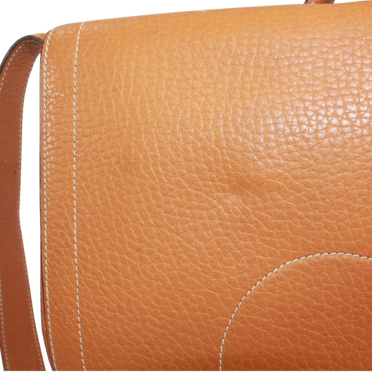 Hermes Beige Natural Sable Fjord Leather Shoulder Bag (Pre-Owned)