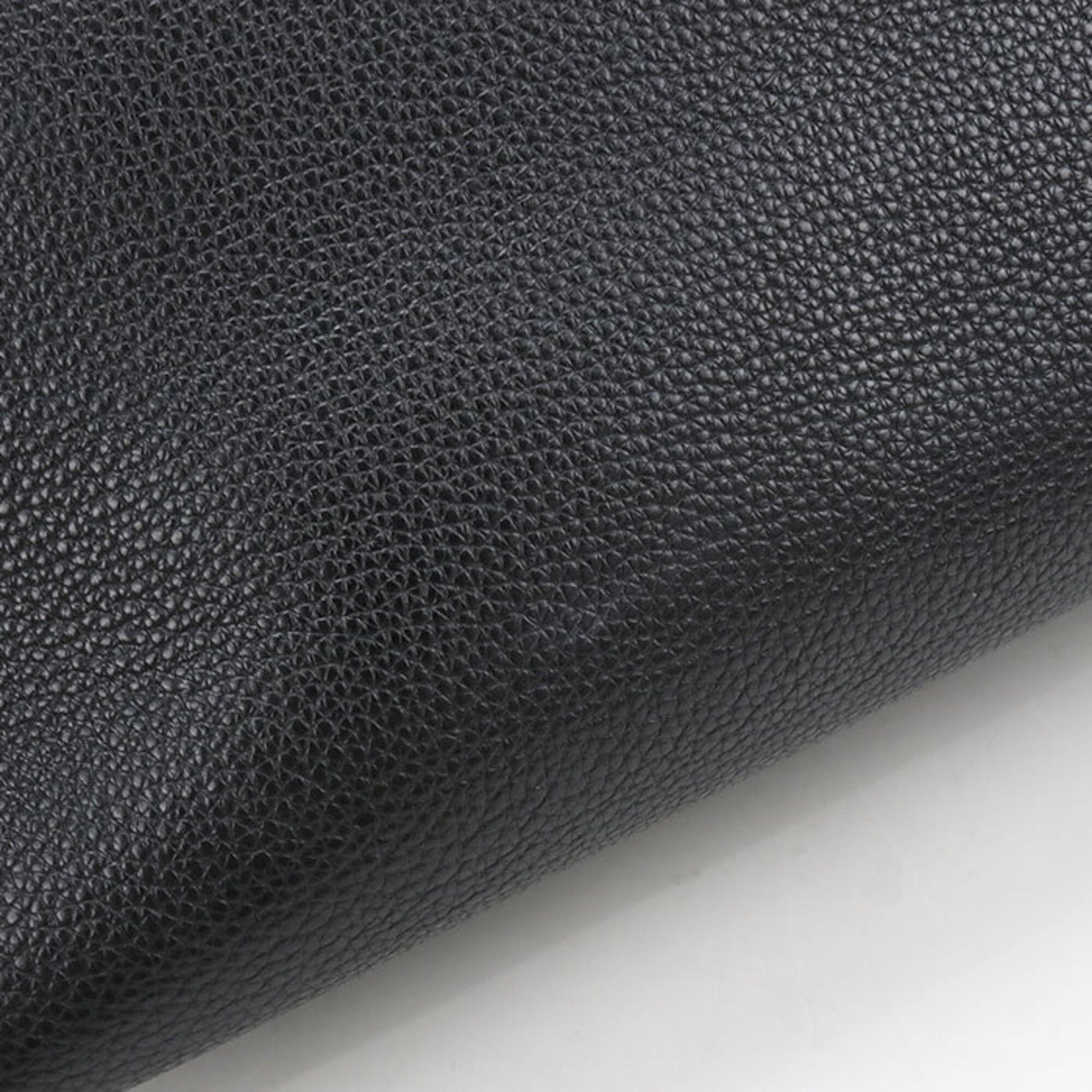Salvatore Ferragamo Black Leather Pouch Tote Bag (Pre-Owned)