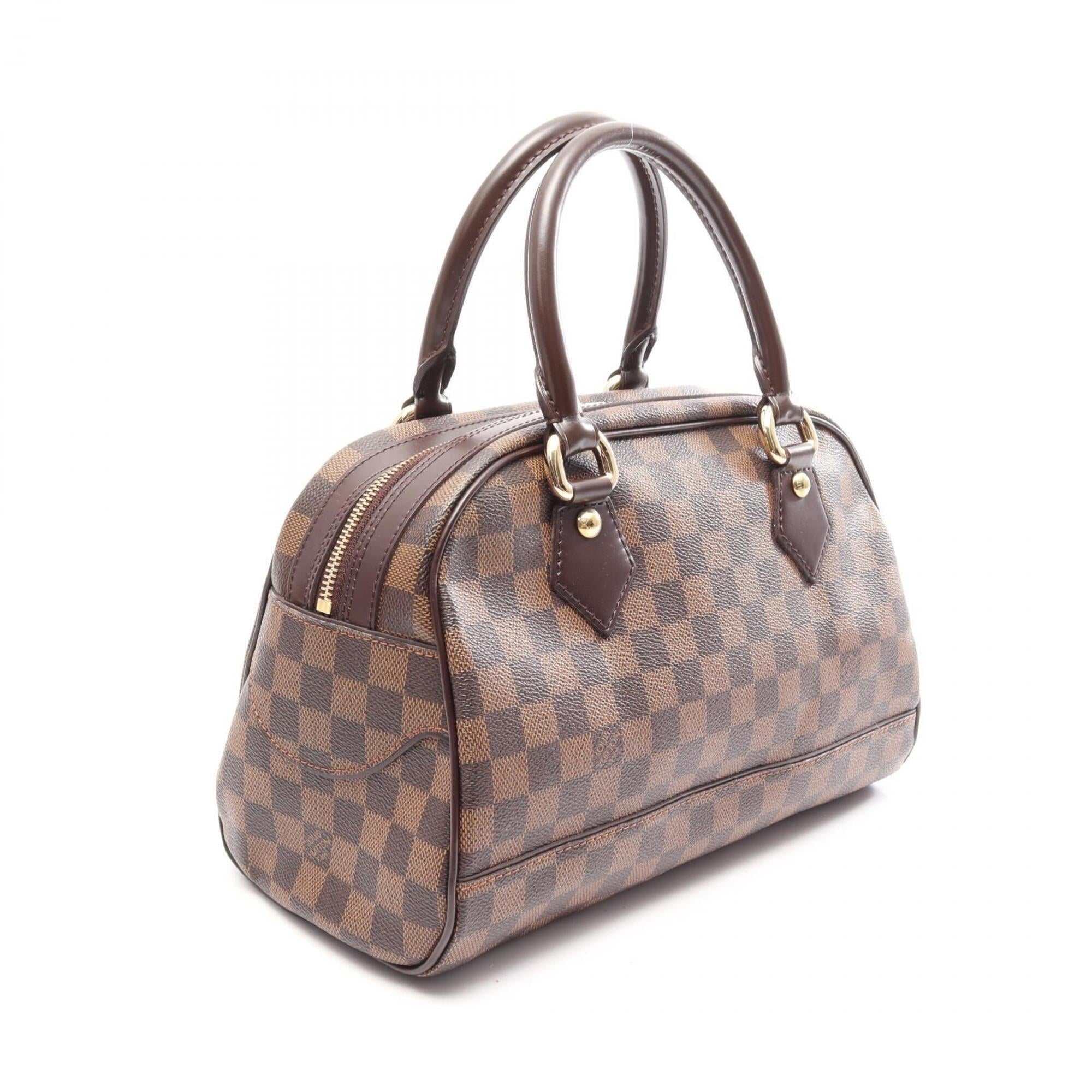 Louis Vuitton Brown Coated Canvas Pvc Leather Handbag (Pre-Owned)