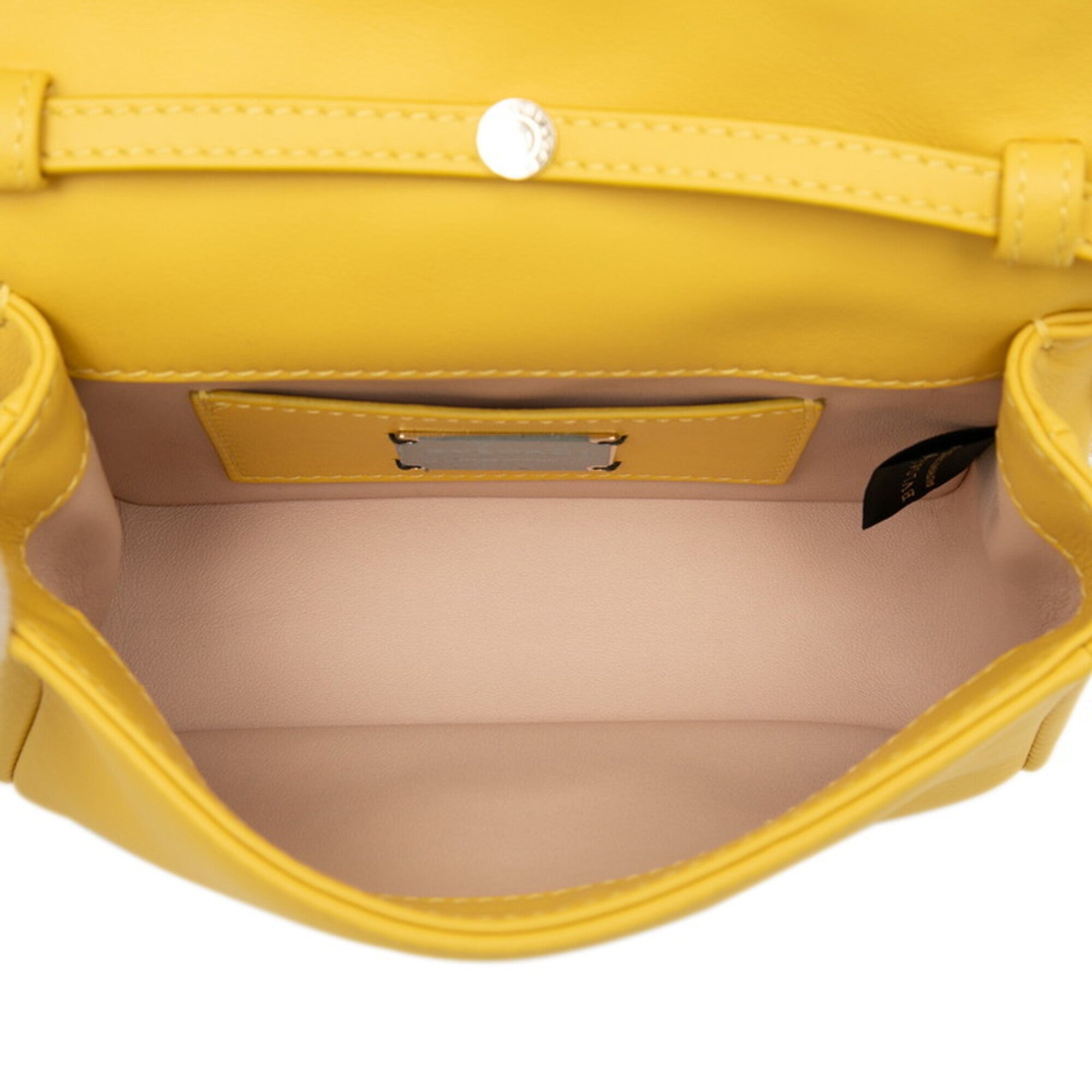 Bvlgari Yellow Leather Shoulder Bag (Pre-Owned)