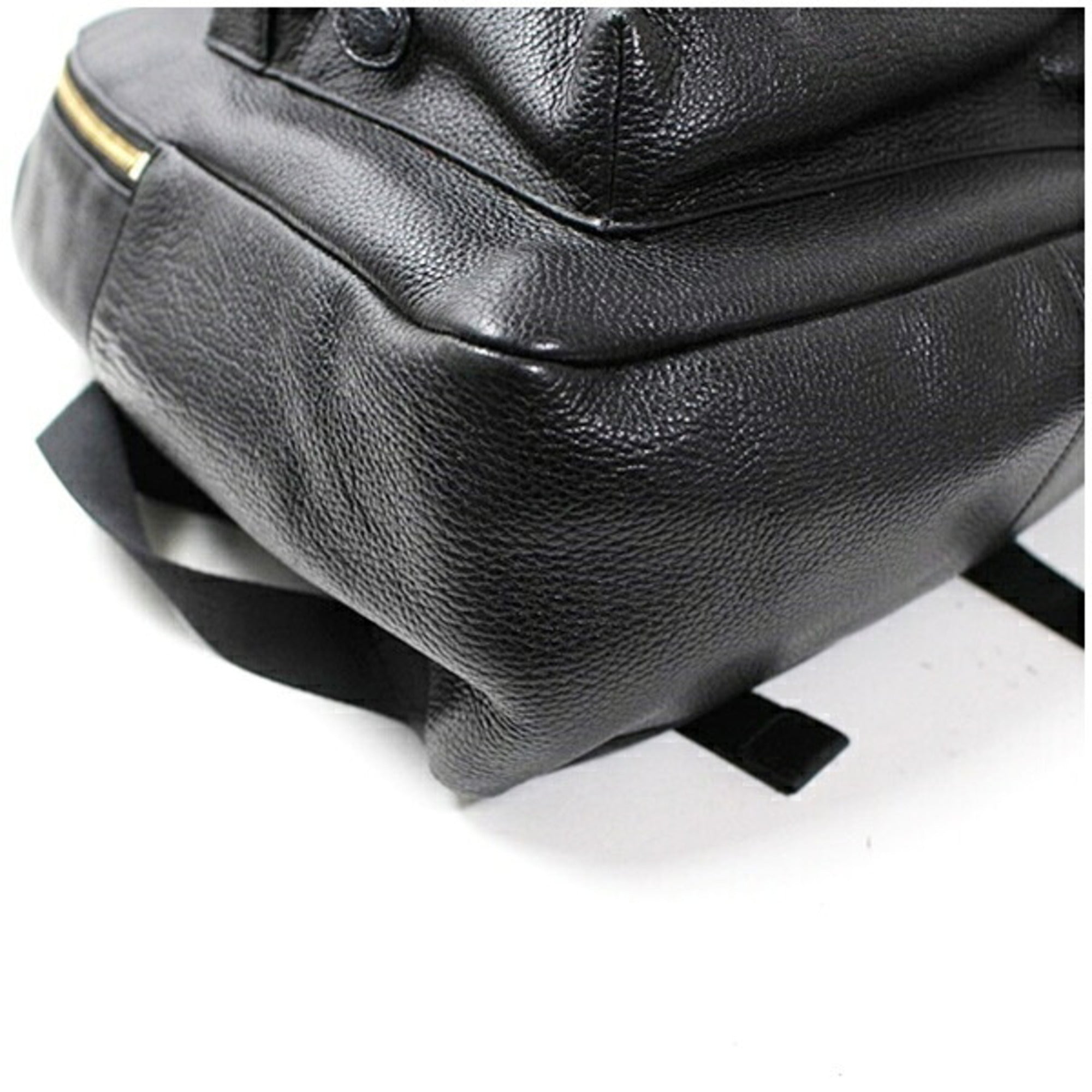 Coach Black Leather Backpack (Pre-Owned)