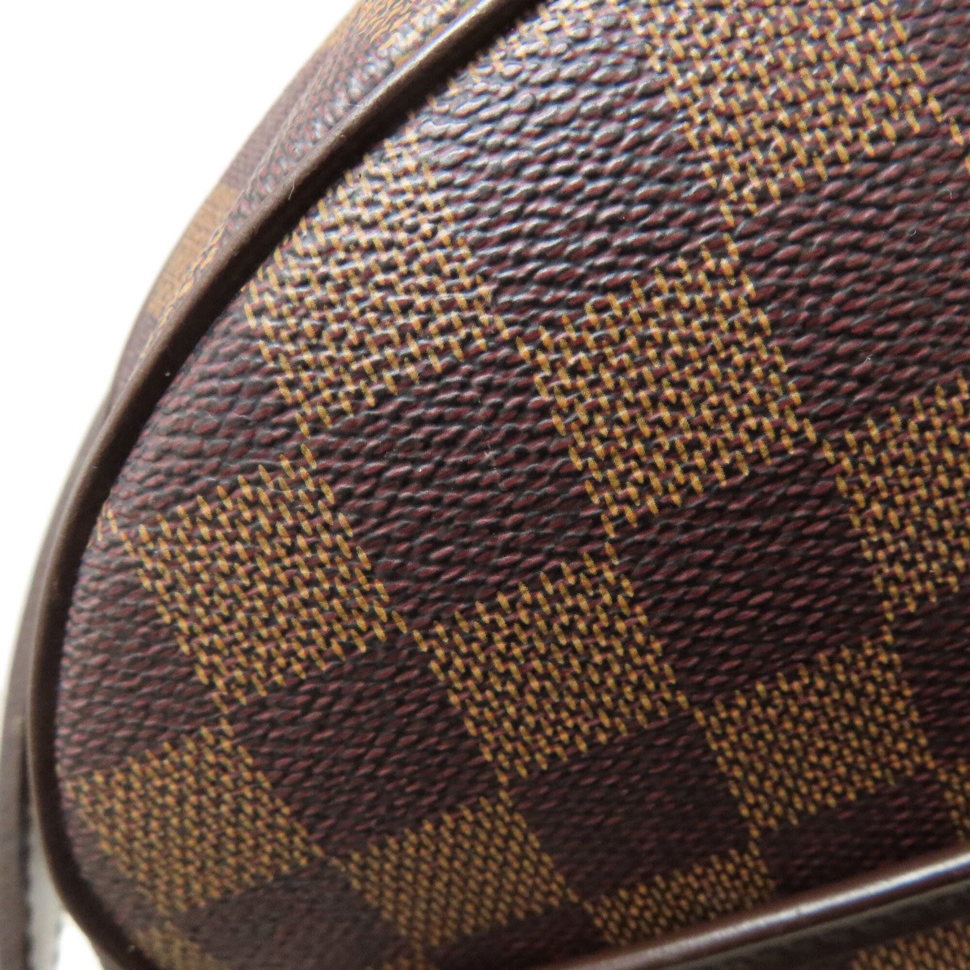 Louis Vuitton Brown Damier Canvas Ebene Damier Canvas Shoulder Bag (Pre-Owned)