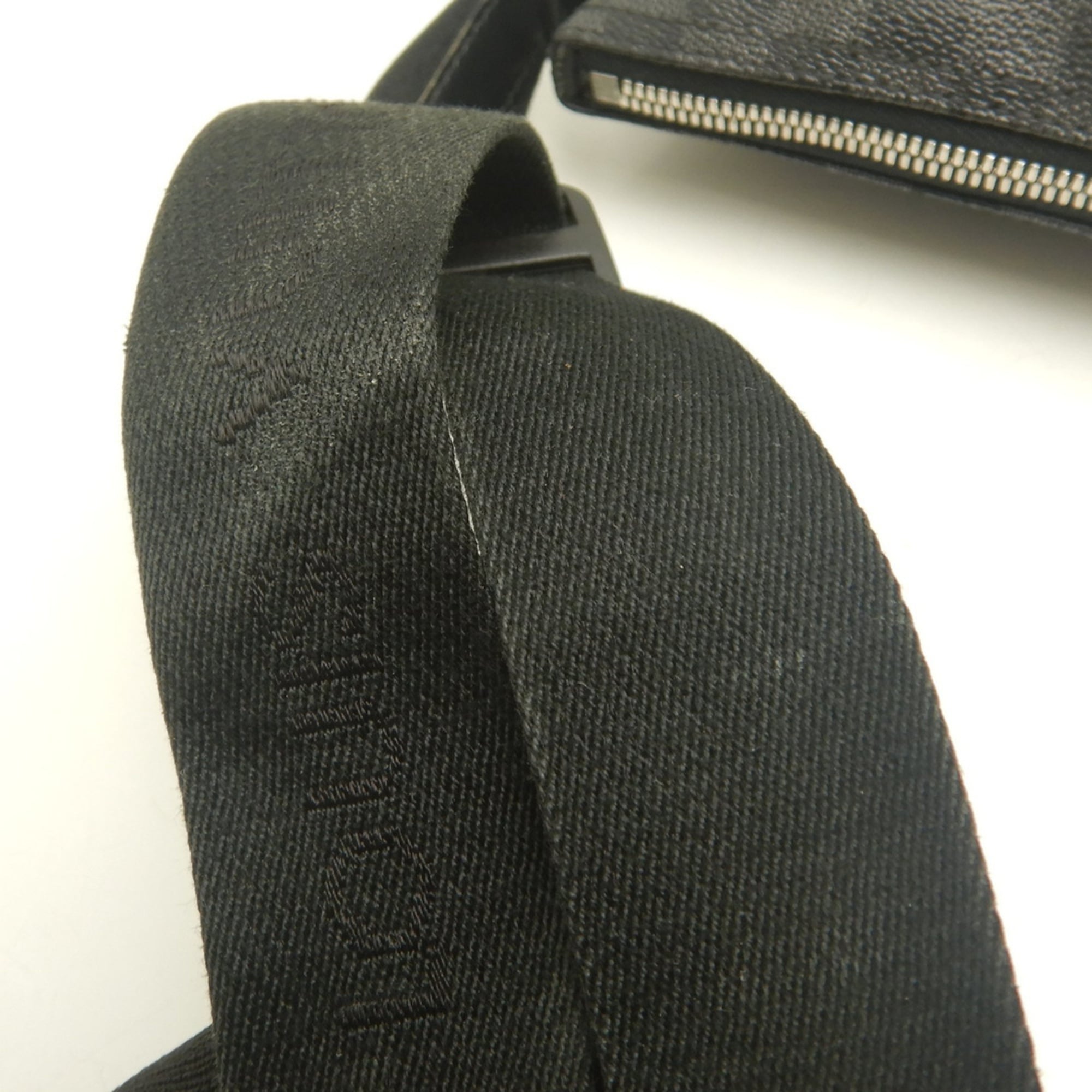 Louis Vuitton Noir Damier Canvas Shoulder Bag (Pre-Owned)