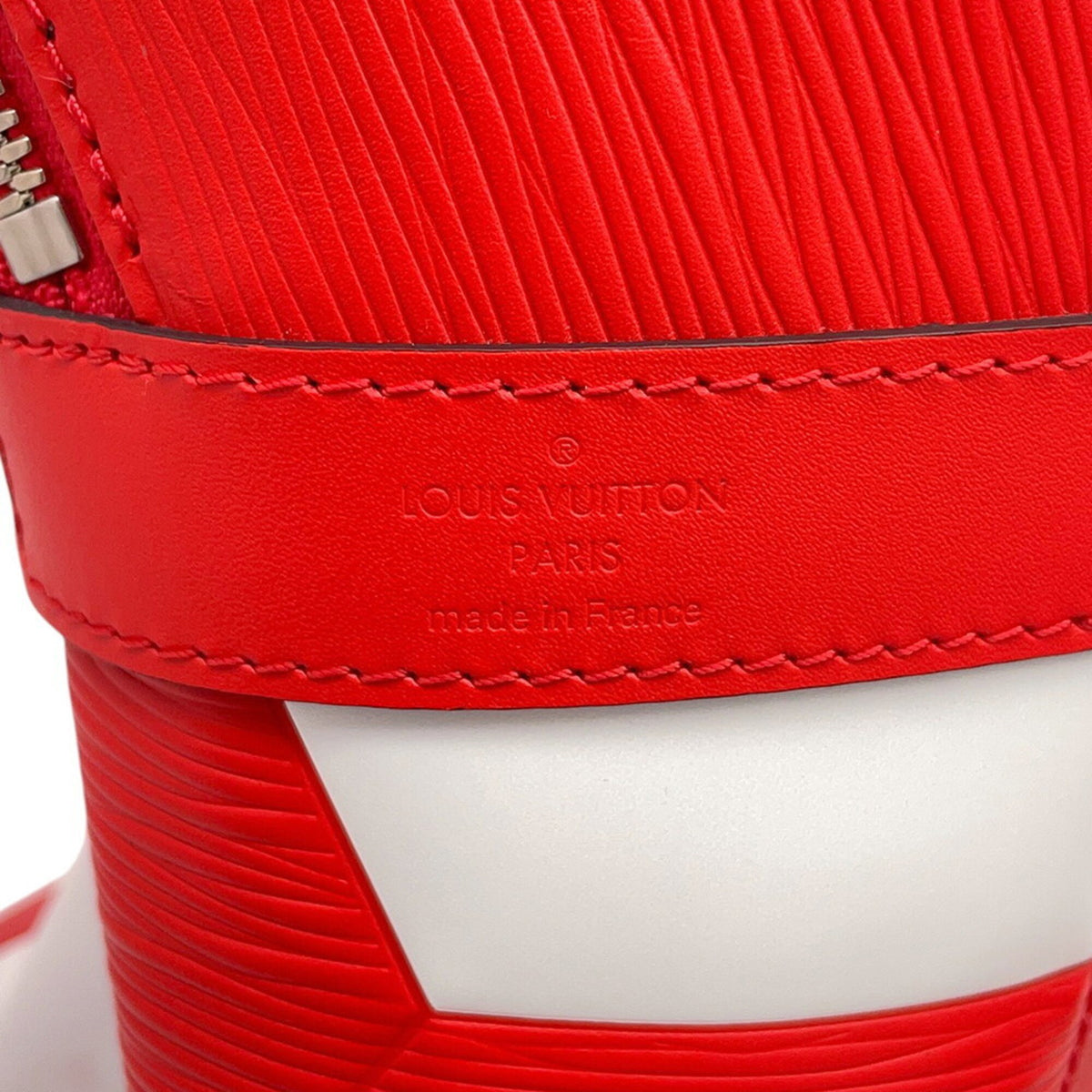 Louis Vuitton Epi Rouge Epi Leather Backpack Handbag (Pre-Owned)