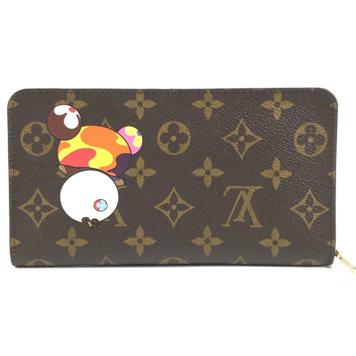 Louis Vuitton Monogram Brown Monogram Long Wallet (Bi-Fold) (Pre-Owned)
