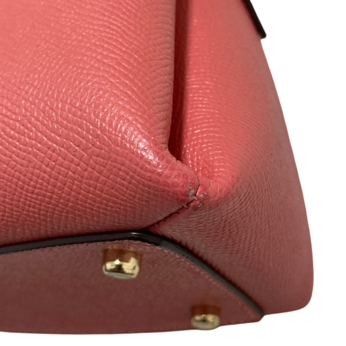 Coach Pink Leather Handbag (Pre-Owned)
