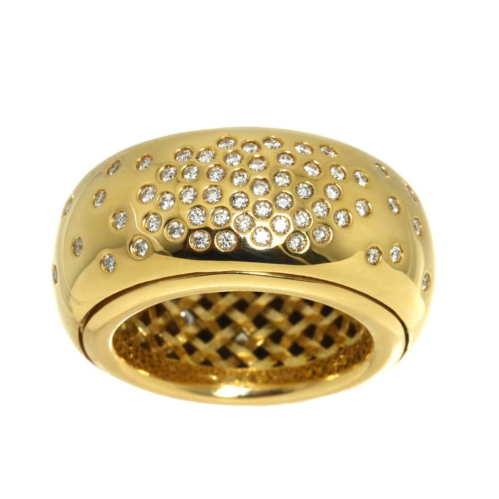 Bottega Veneta Yellow Gold (18K) Band Ring (Pre-Owned)
