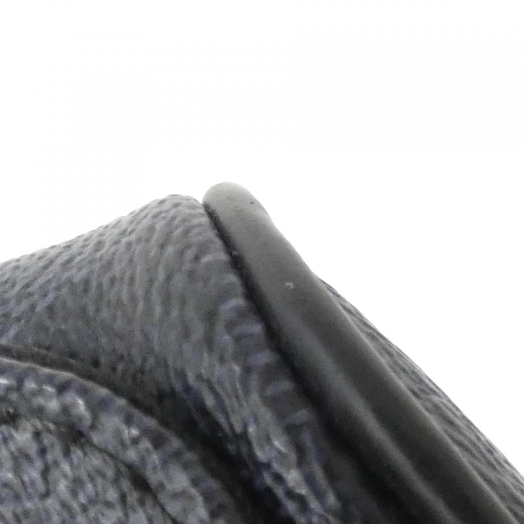 Louis Vuitton Black Cobalt Coated Canvas Shoulder Bag (Pre-Owned)