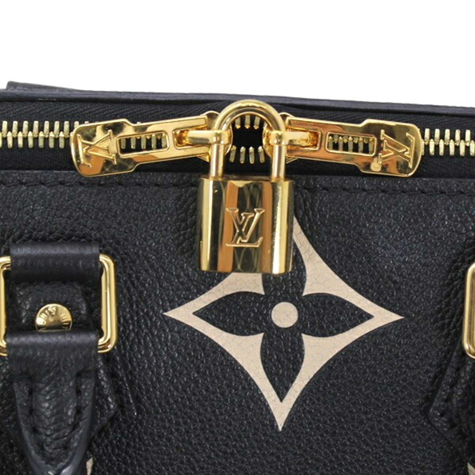 Louis Vuitton Black Monogram Empreinte Handbag Shoulder Bag (Pre-Owned)