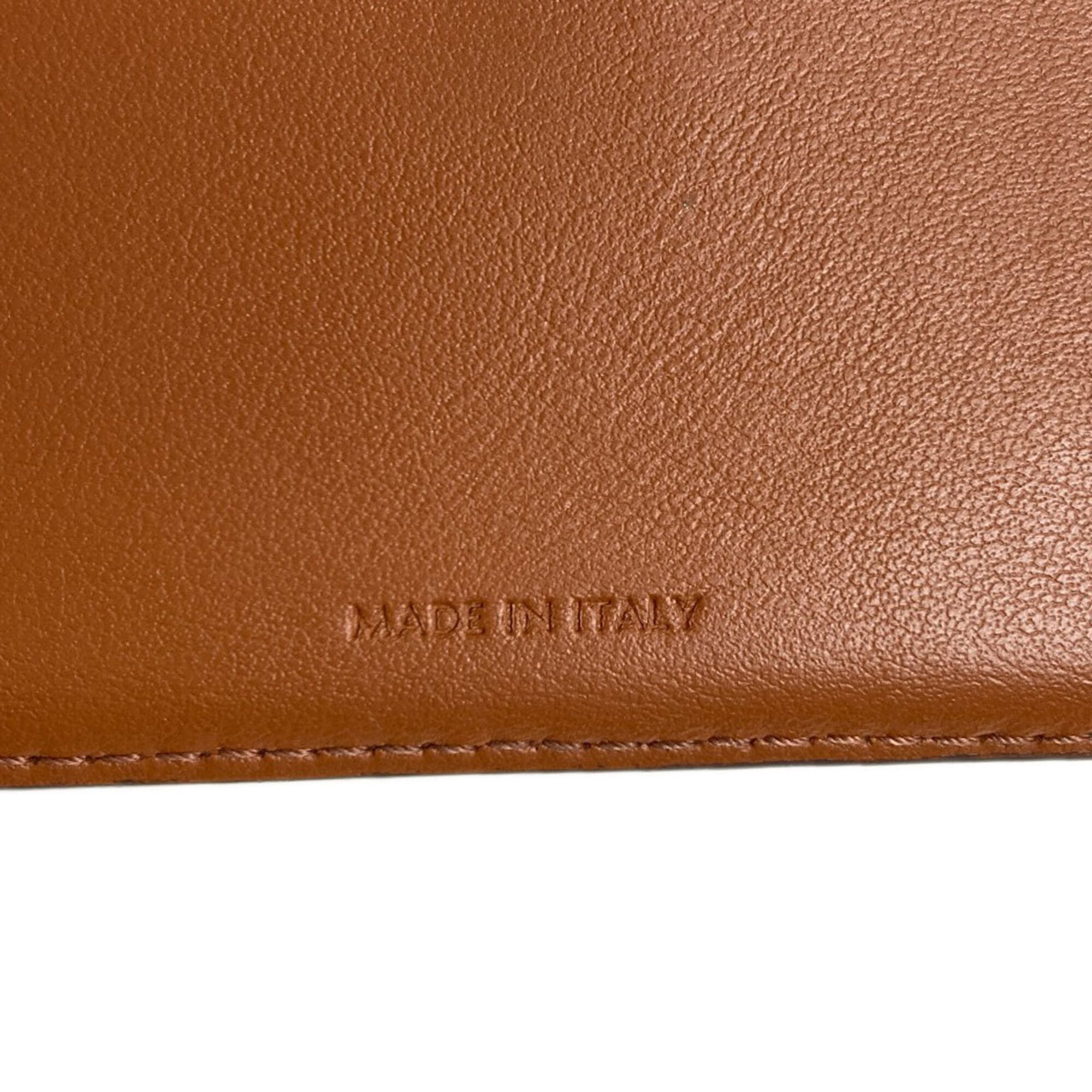 Celine Brown Pvc Wallet (Bi-Fold) (Pre-Owned)