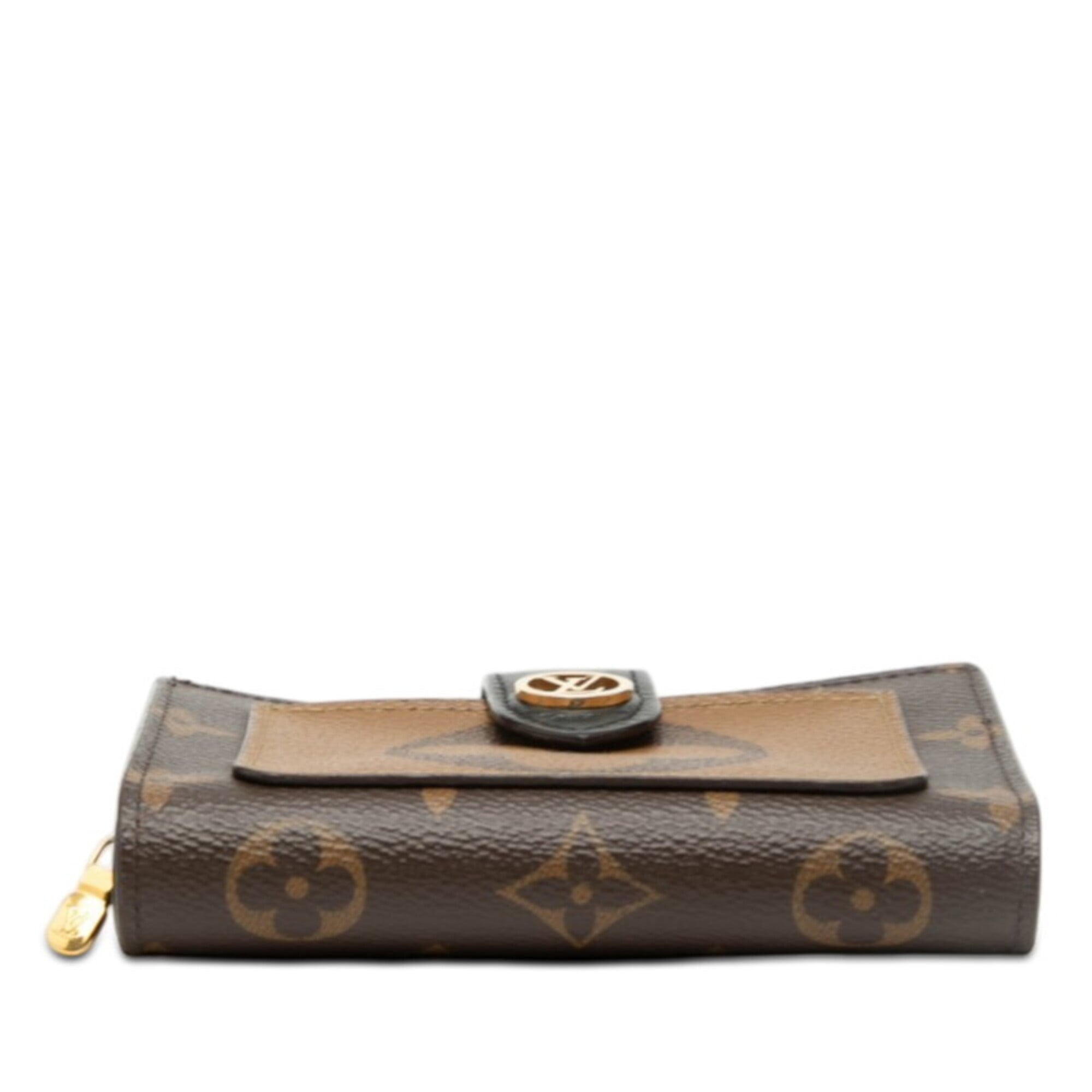 Louis Vuitton Marron Pvc Leather Wallet (Bi-Fold) (Pre-Owned)