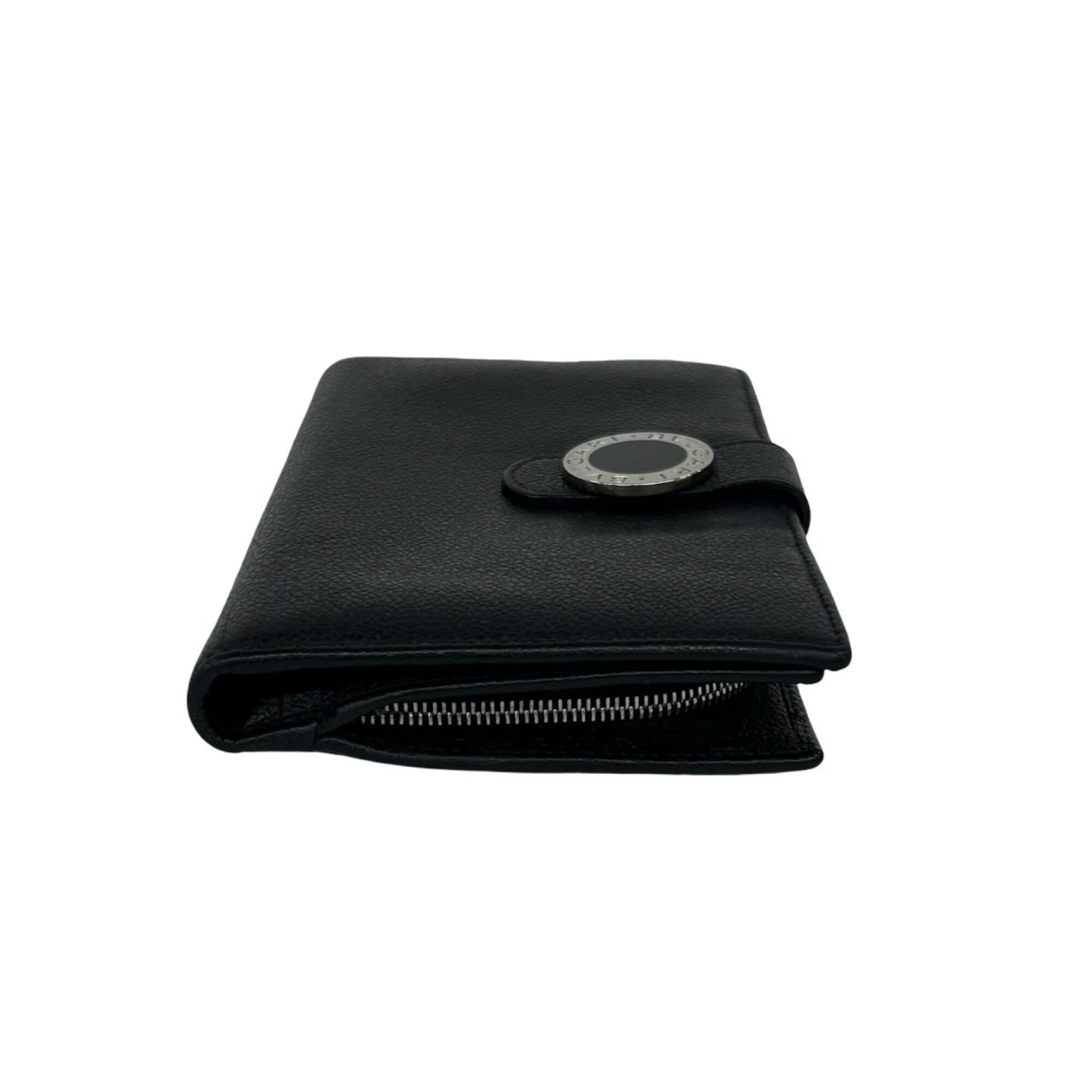 Bvlgari Black Leather Wallet (Bi-Fold) (Pre-Owned)