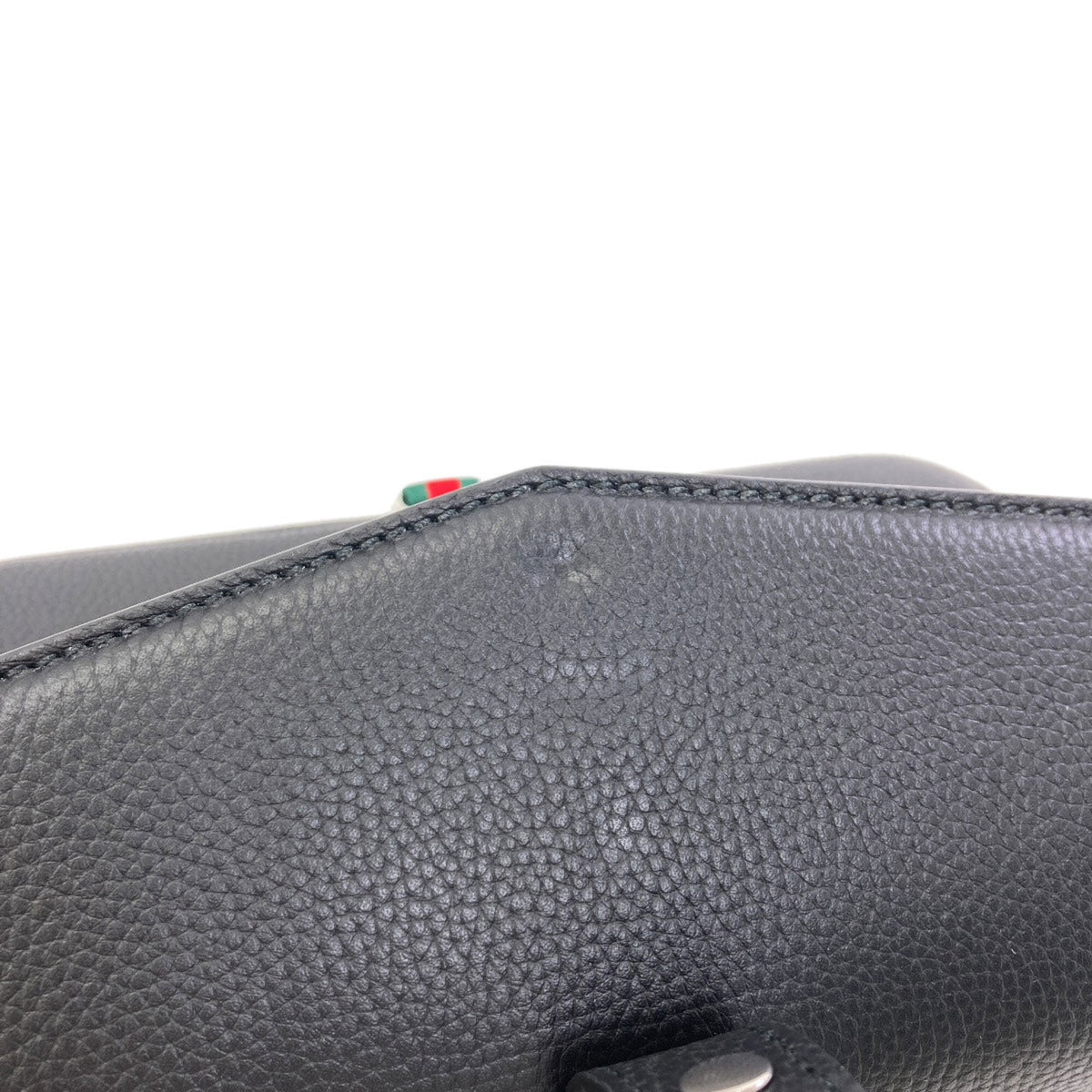 Gucci Black Leather Shoulder Bag (Pre-Owned)