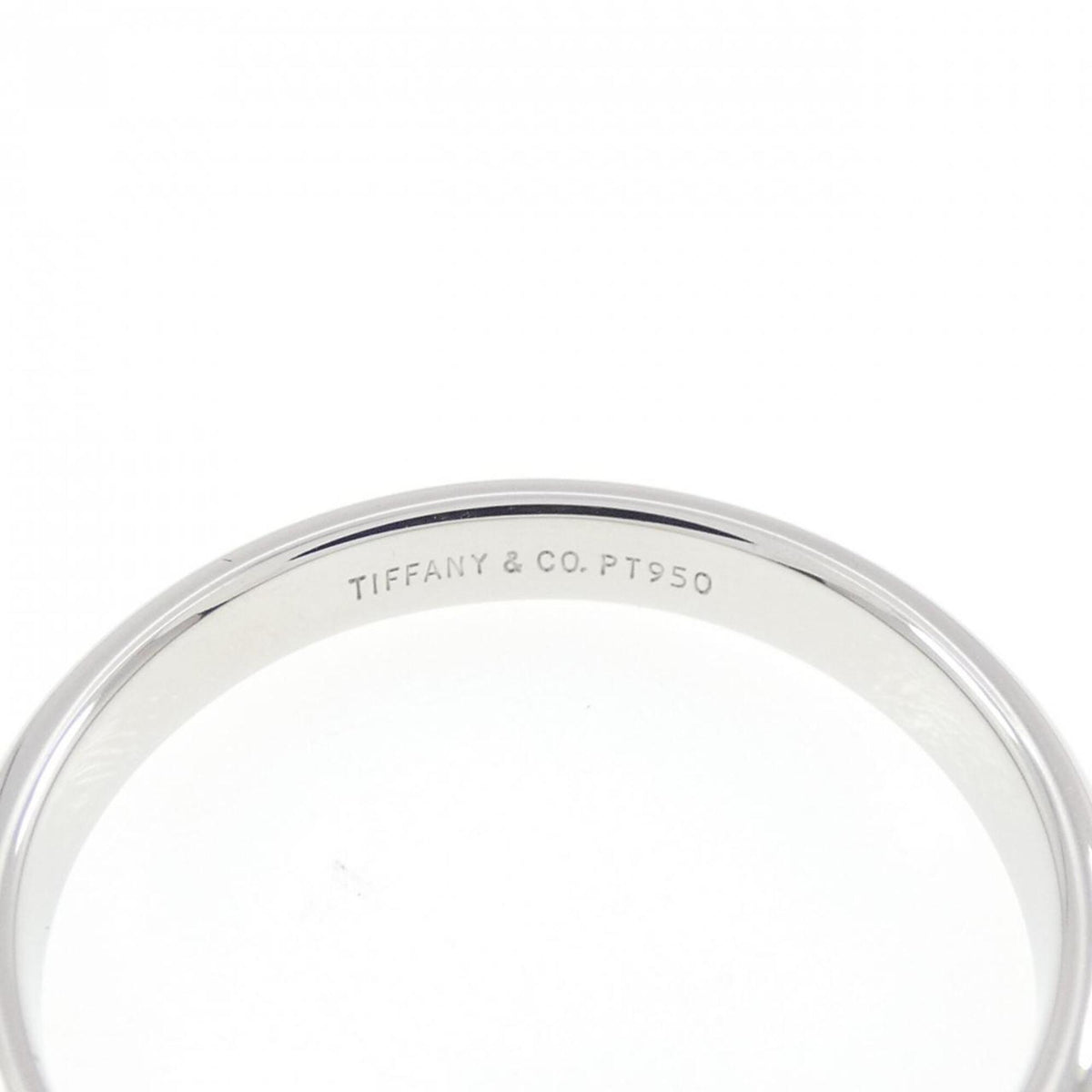 Tiffany Platinum 950 Band Ring (Pre-Owned)