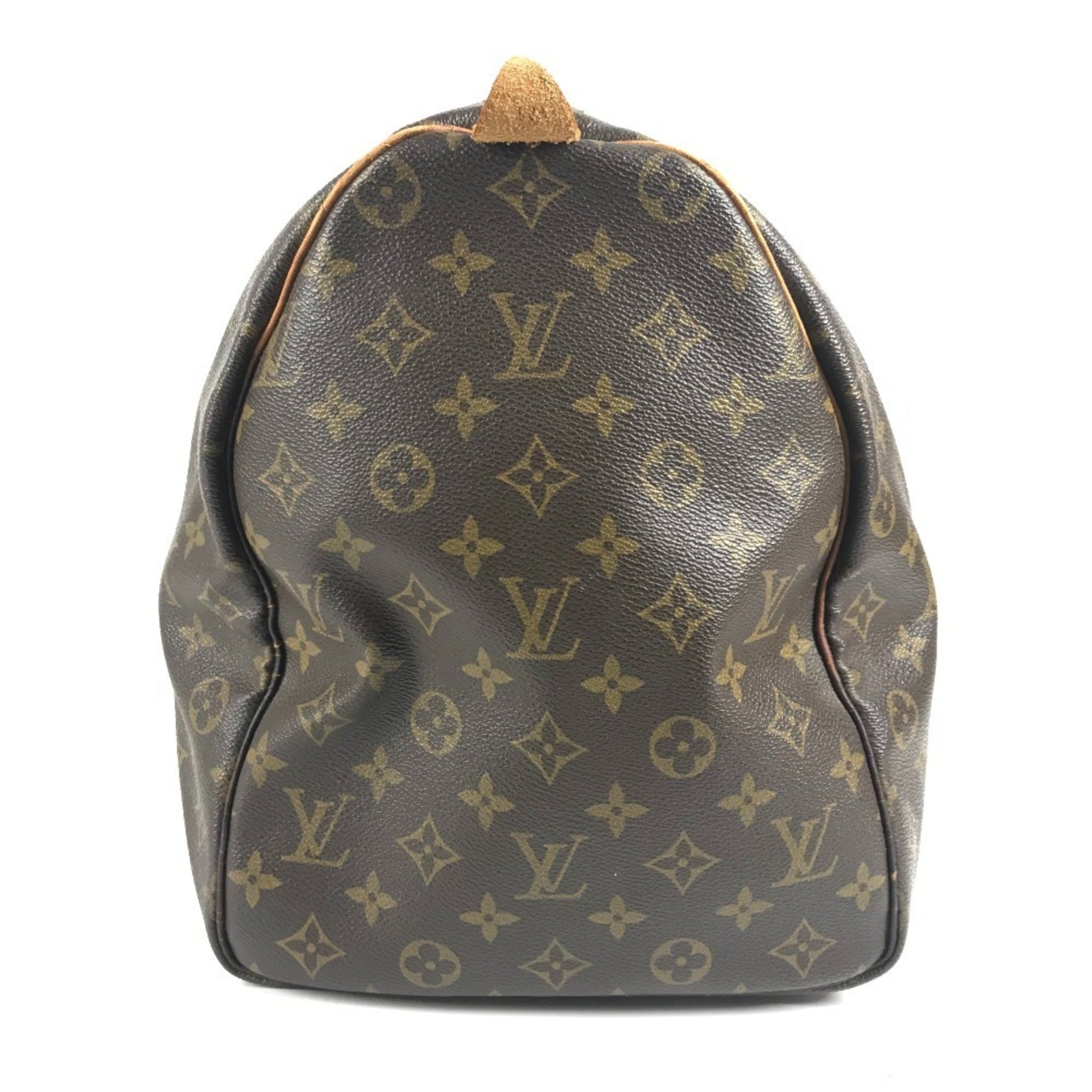 Louis Vuitton Brown Monogram Canvas Boston Bag Handbag (Pre-Owned)
