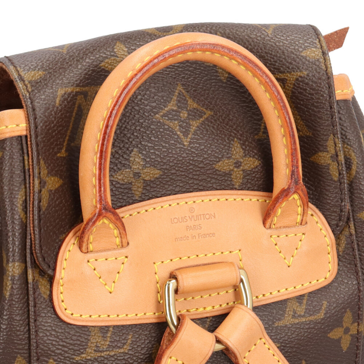 Louis Vuitton Brown Monogram Canvas Backpack (Pre-Owned)