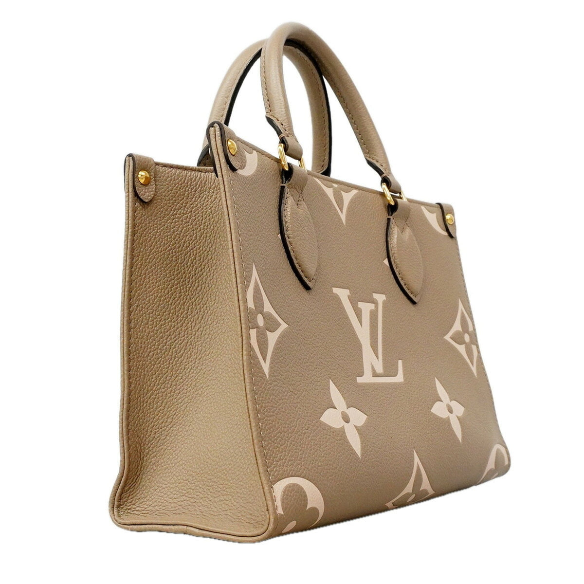 Louis Vuitton Cream Tourterelle Handbag (Pre-Owned)