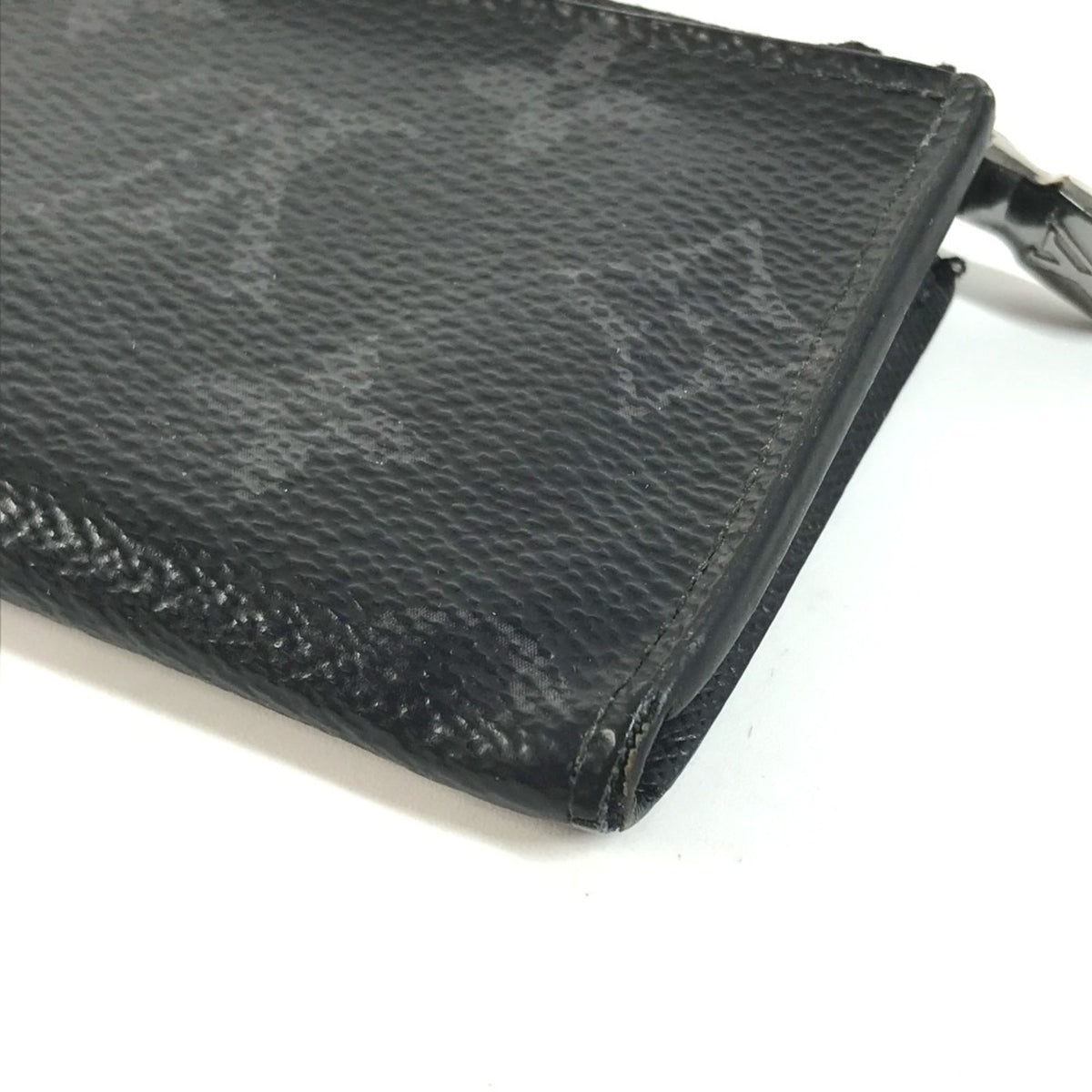 Louis Vuitton Black Monogram Eclipse Coin Purse/Coin Case (Pre-Owned)