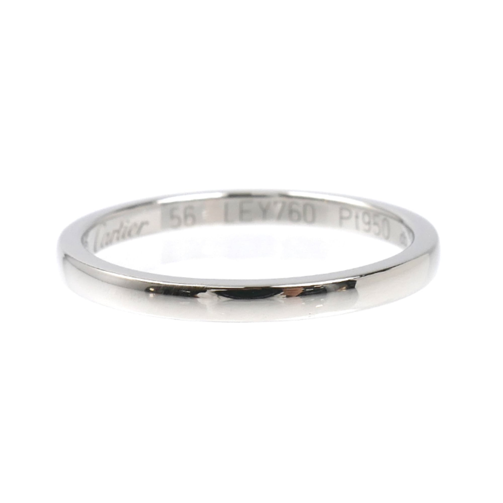 Cartier Platinum 950 Band Ring (Pre-Owned)