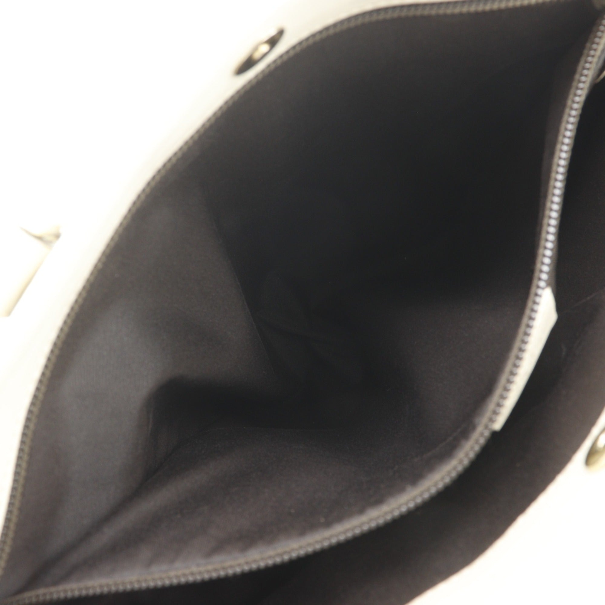 Gucci Off-White Leather Handbag Tote Bag (Pre-Owned)