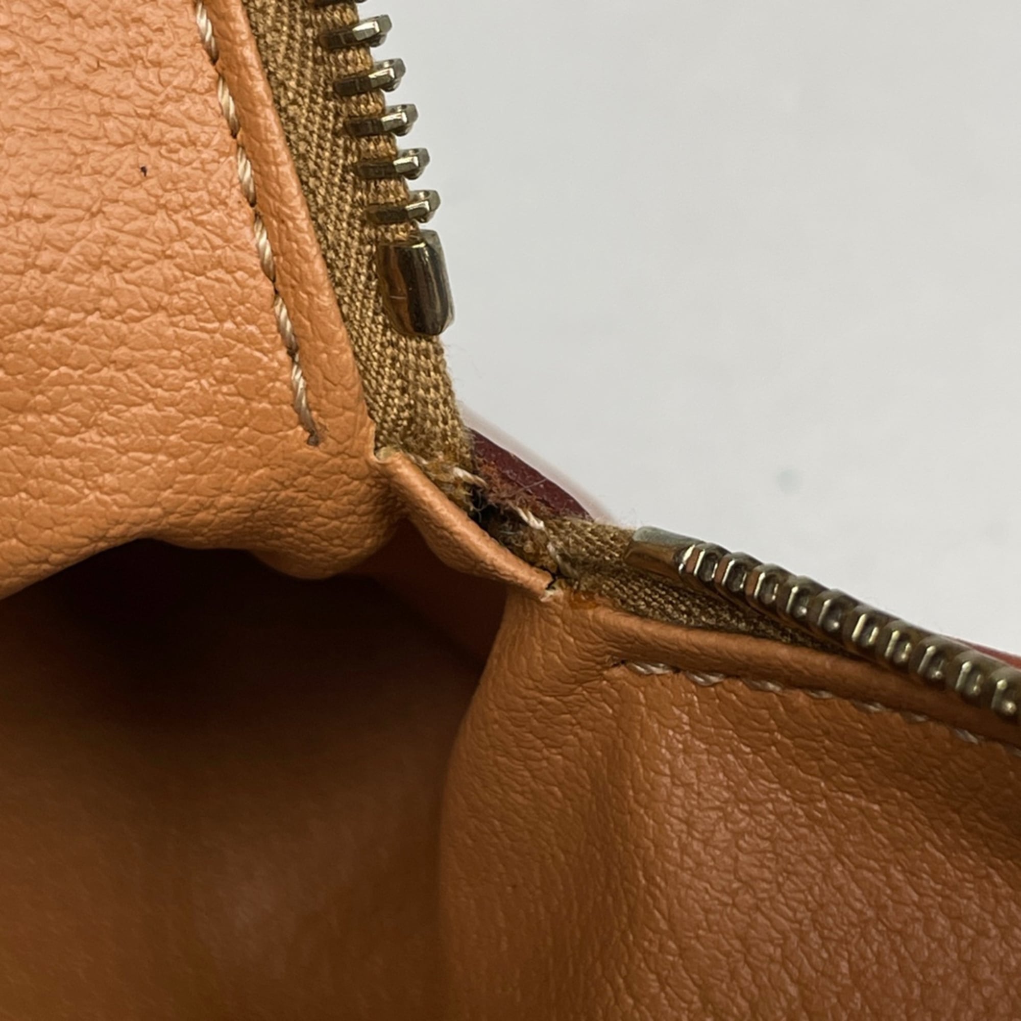 Celine Brown Coated Canvas Leather Handbag (Pre-Owned)
