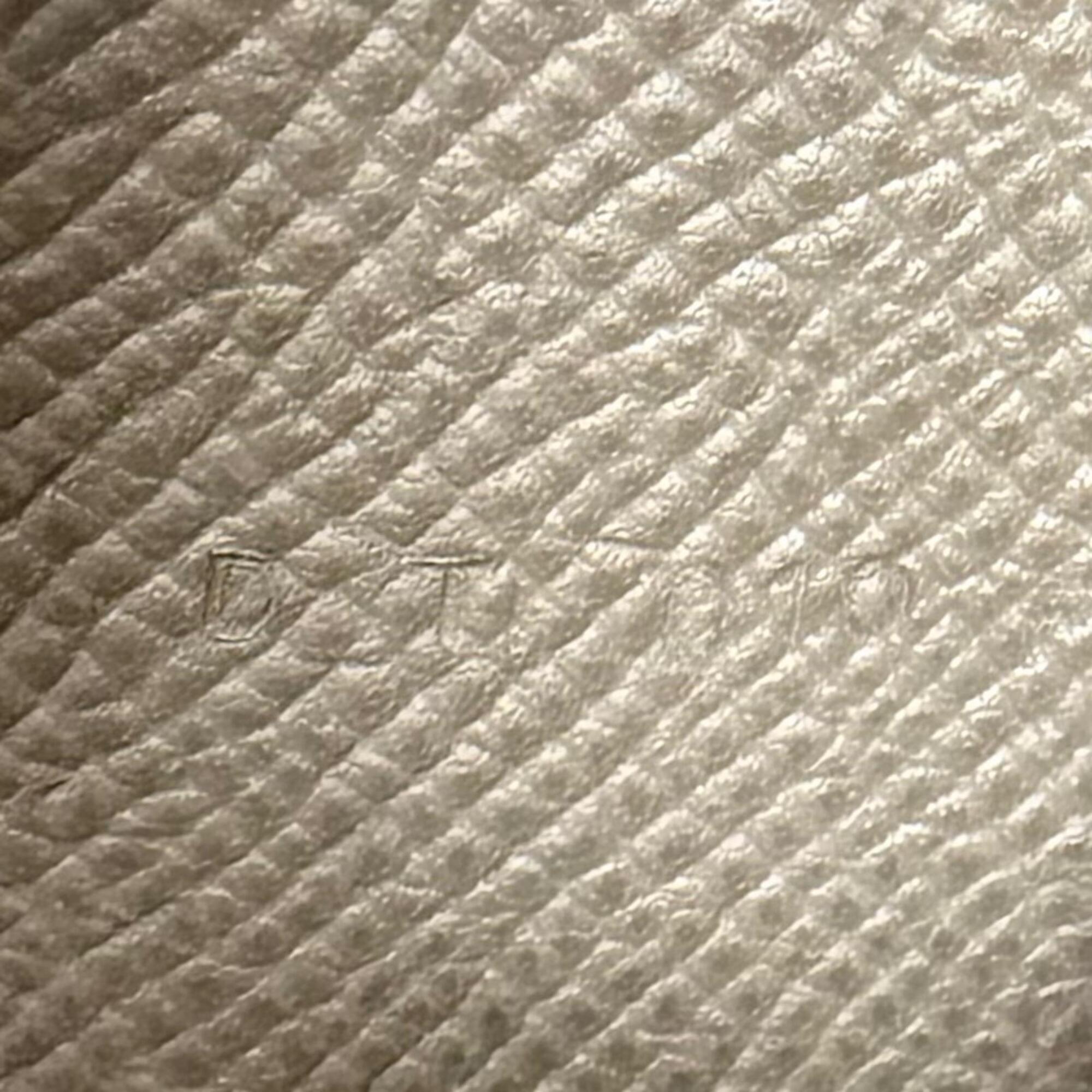 Hermes Taupe Epsom Leather Long Wallet (Bi-Fold) (Pre-Owned)