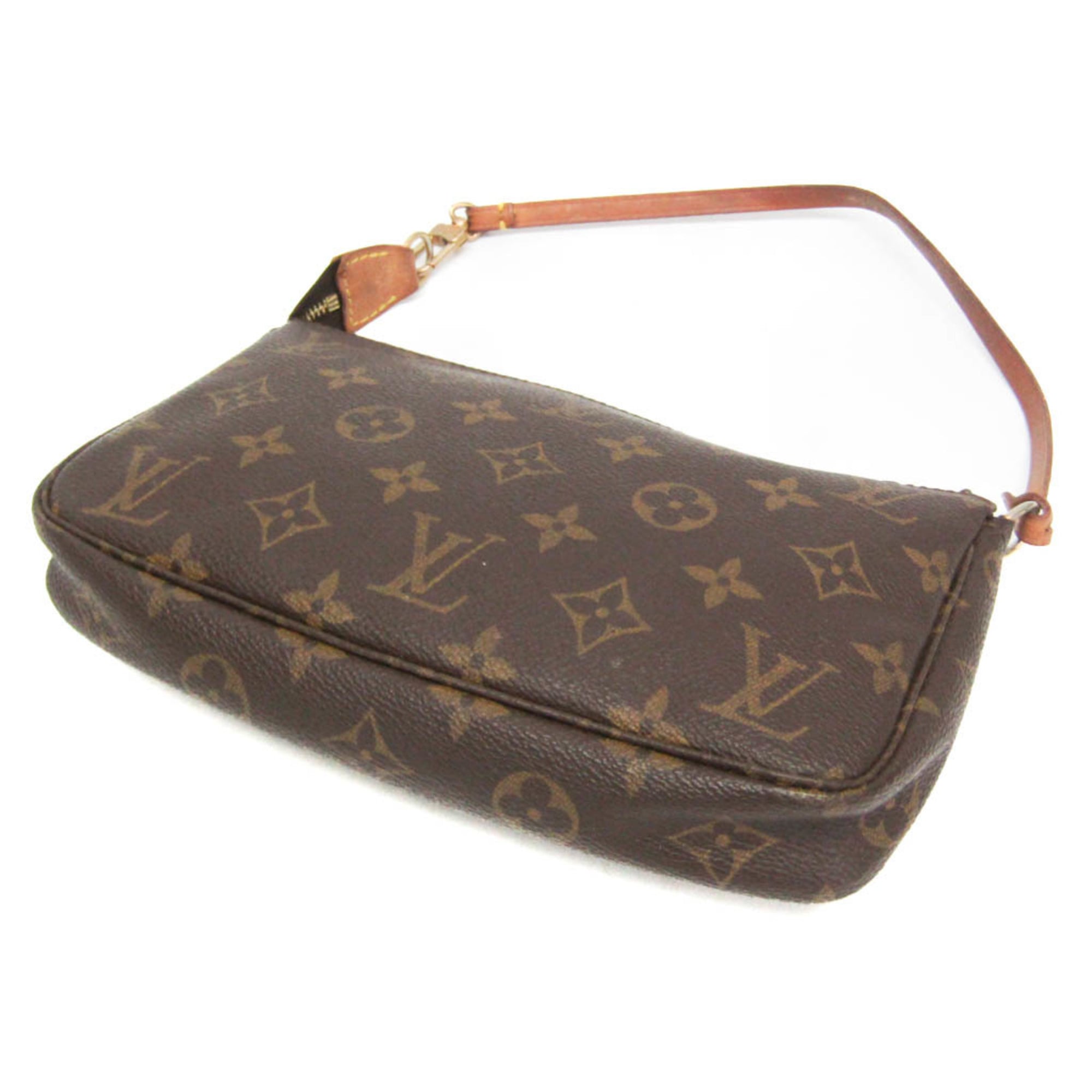 Louis Vuitton Pochette Accessoires Nm Monogram Canvas Brown Canvas Clutche & Pouche Bag (Pre-Owned)