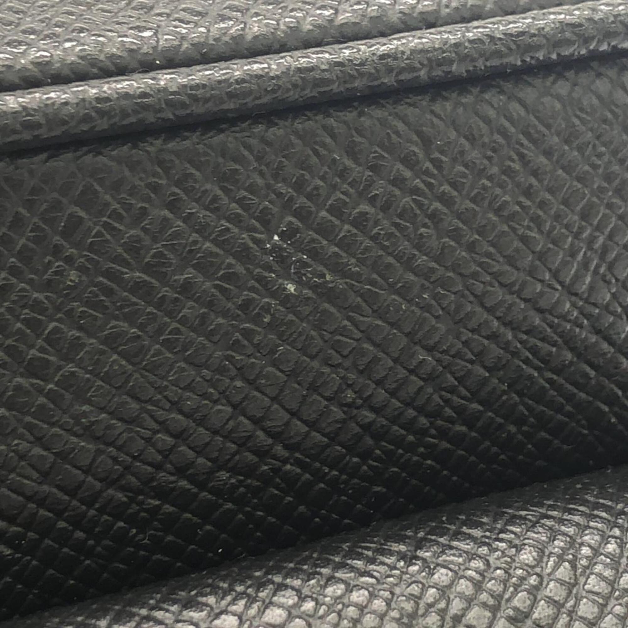 Louis Vuitton Black Coated Canvas Shoulder Bag (Pre-Owned)