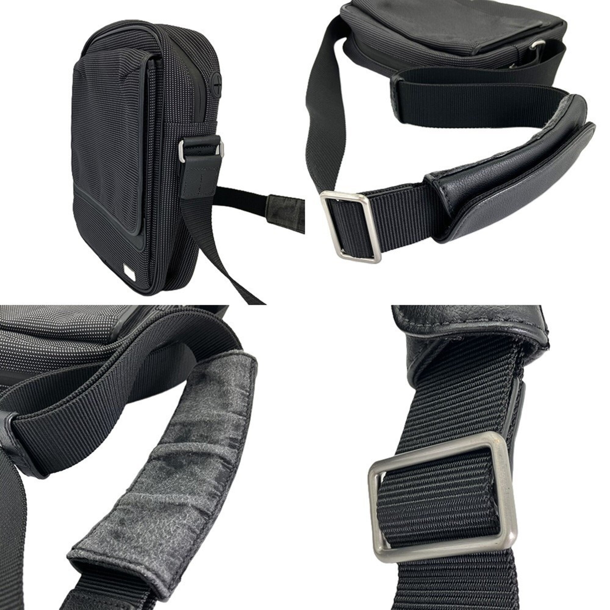 Dunhill Black Nylon Shoulder Bag (Pre-Owned)