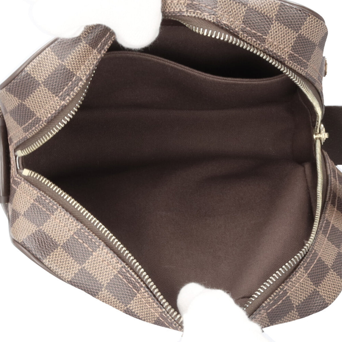 Louis Vuitton Damier Brown Damier Canvas Shoulder Bag (Pre-Owned)