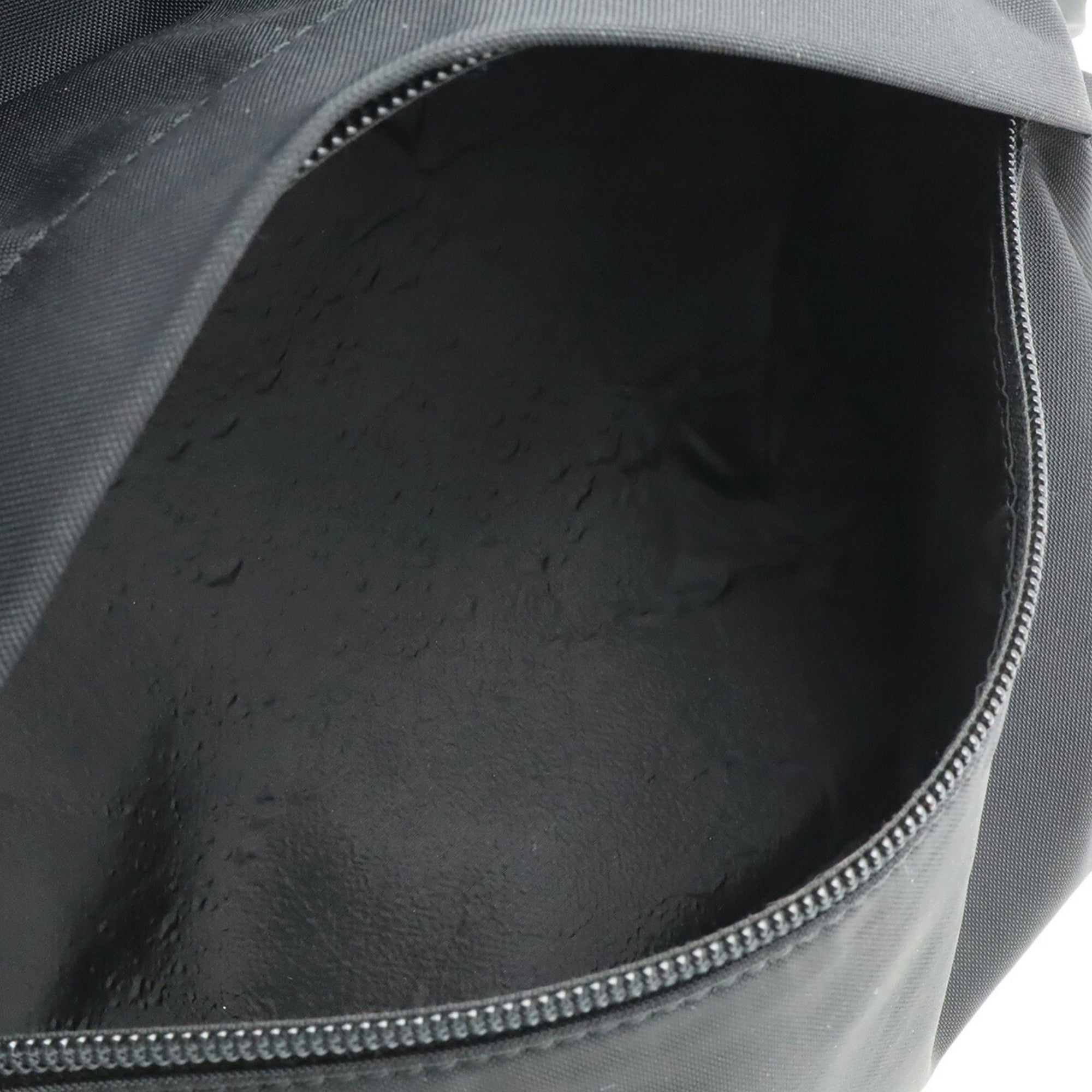 Balenciaga Black Navy White Nylon Canvas Backpack (Pre-Owned)
