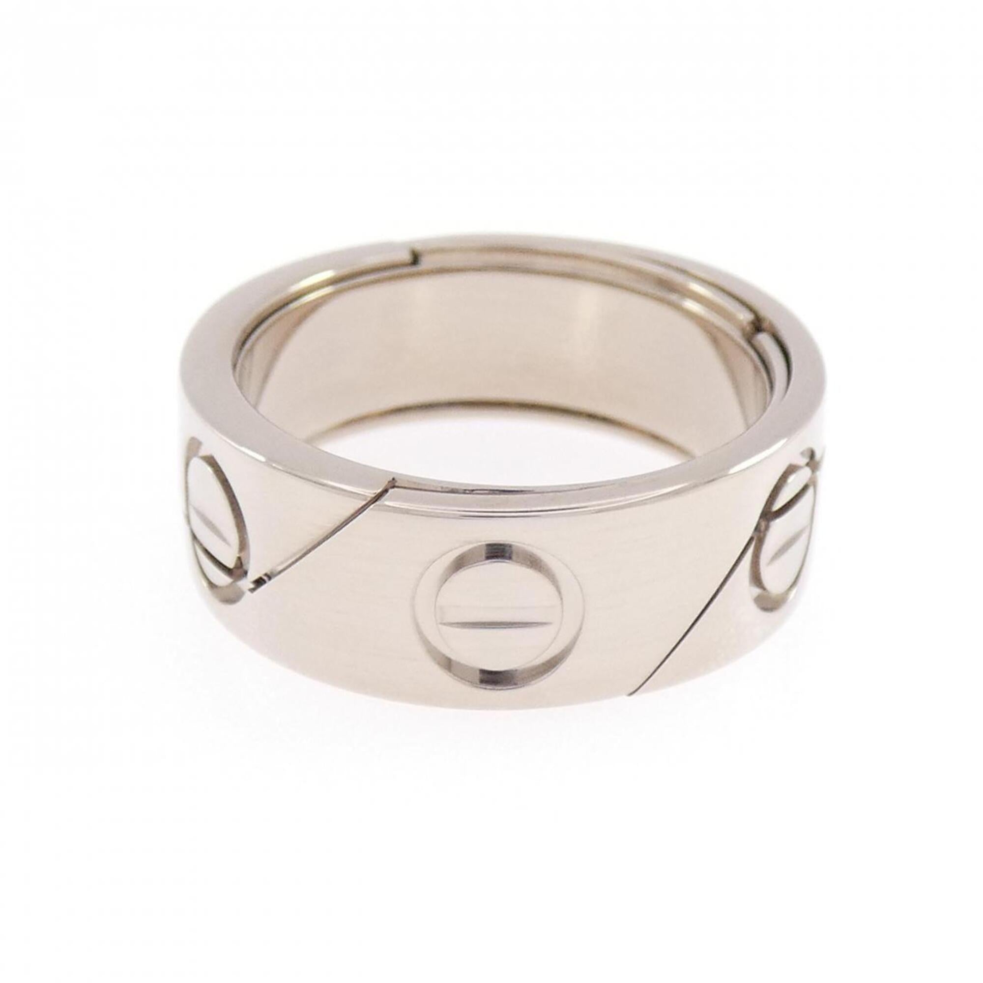 Cartier White Gold White Gold (18K) Band Ring (Pre-Owned)