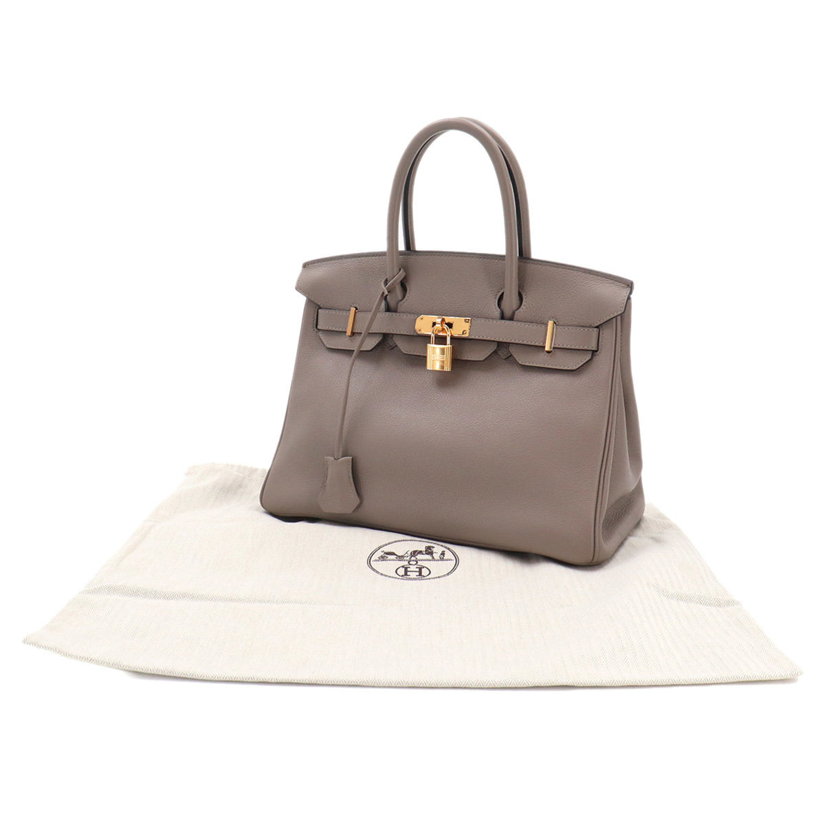 Hermes Birkin Gold Handbag (Pre-Owned)