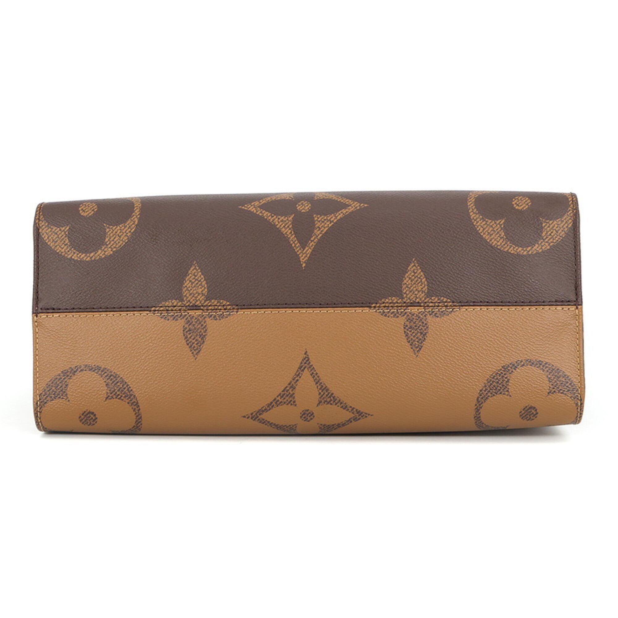 Louis Vuitton Monogram Reverse Red Brown Monogram Reverse Monogram Handbag Tote Bag (Pre-Owned)