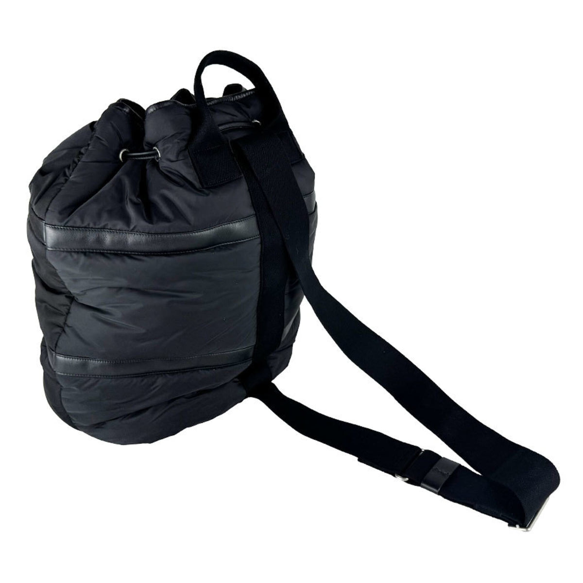 Saint Laurent Black Nylon Shoulder Bag (Pre-Owned)