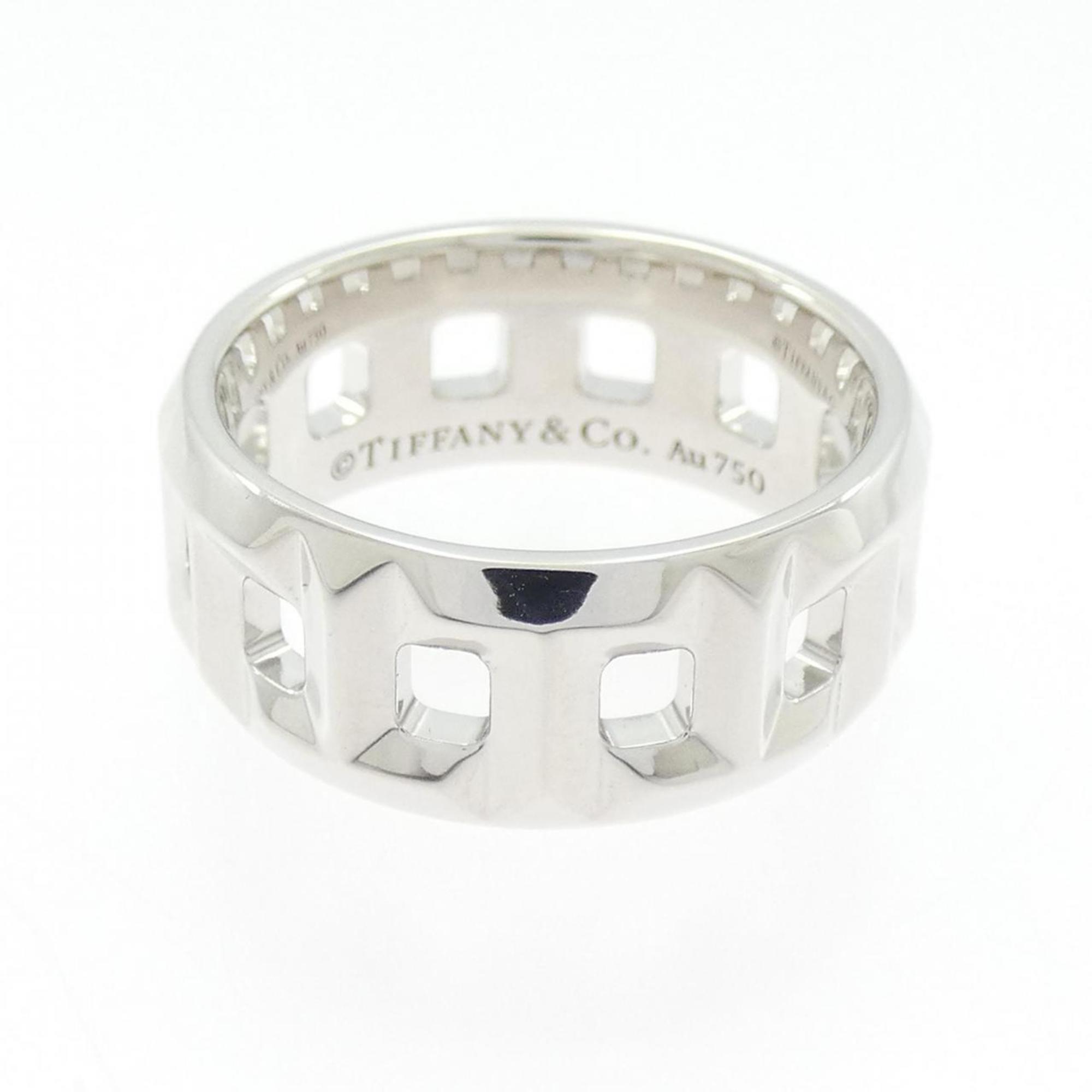 Tiffany White Gold (18K) Band Ring (Pre-Owned)