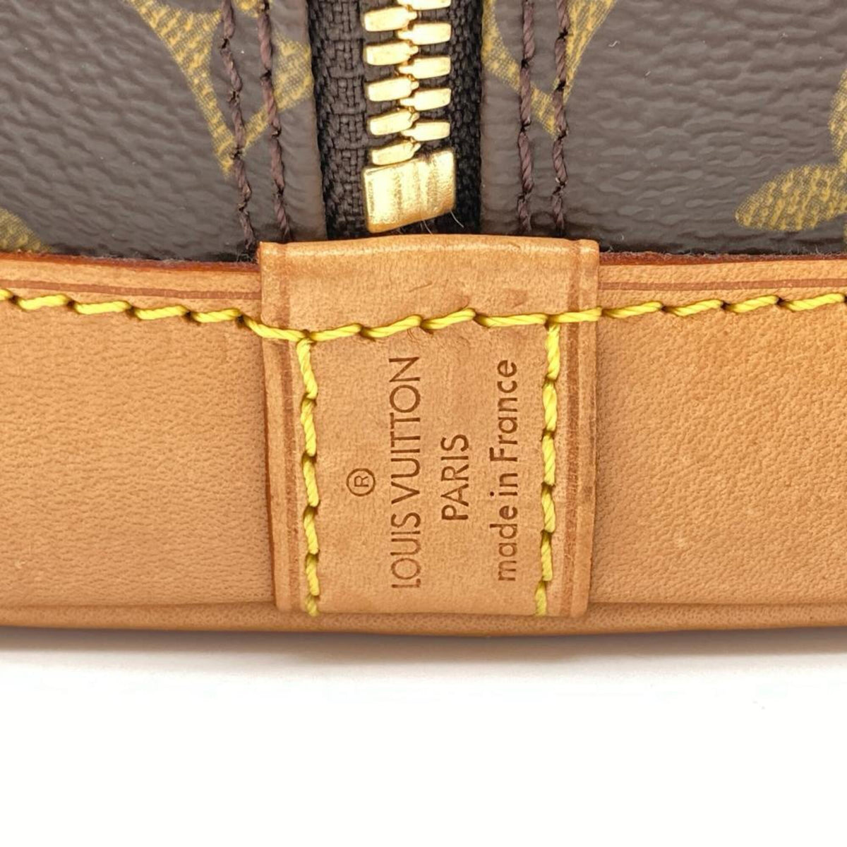 Louis Vuitton Brown Monogram Canvas Handbag (Pre-Owned)