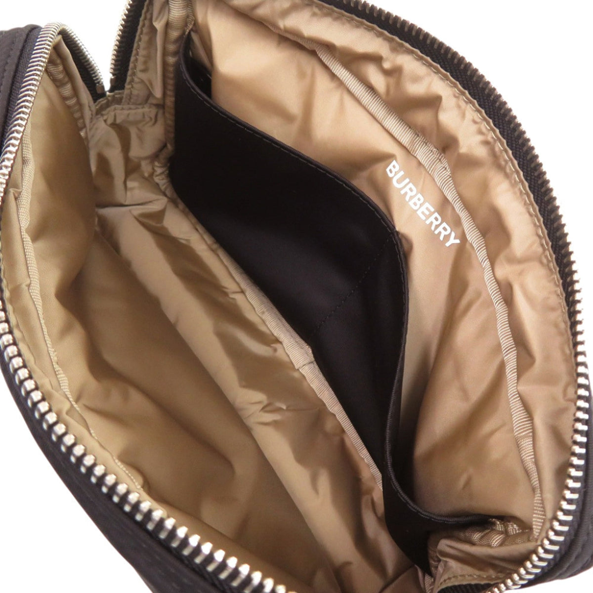 Burberry Black Nylon Handbag Pouch (Pre-Owned)