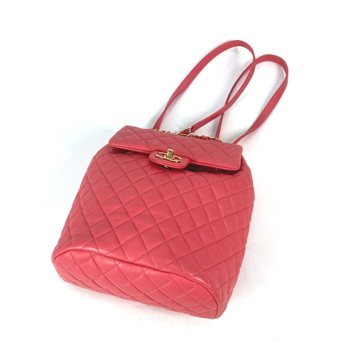 Chanel Pink Leather Backpack (Pre-Owned)