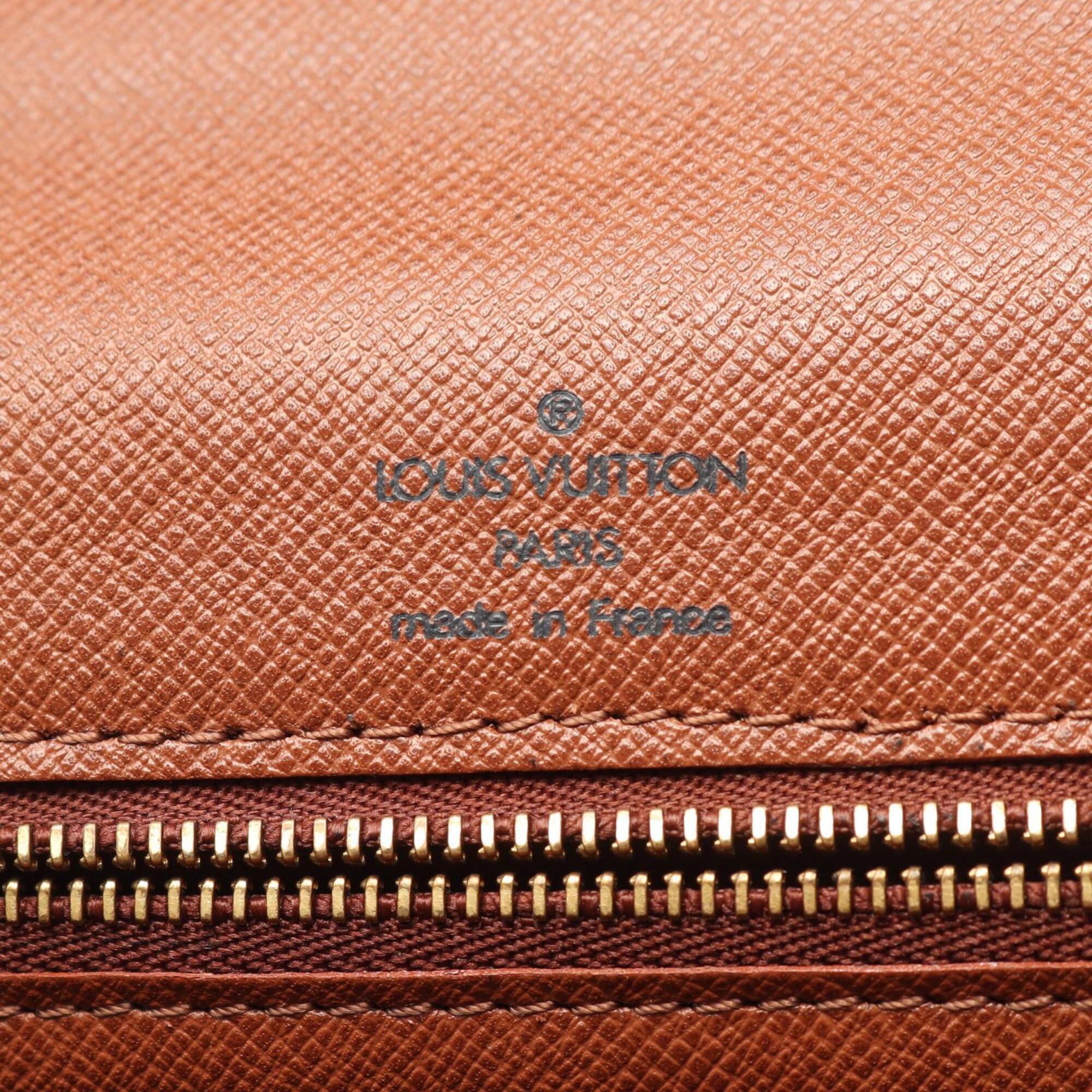 Louis Vuitton Brown Coated Canvas Monogram Pvc Leather Handbag (Pre-Owned)
