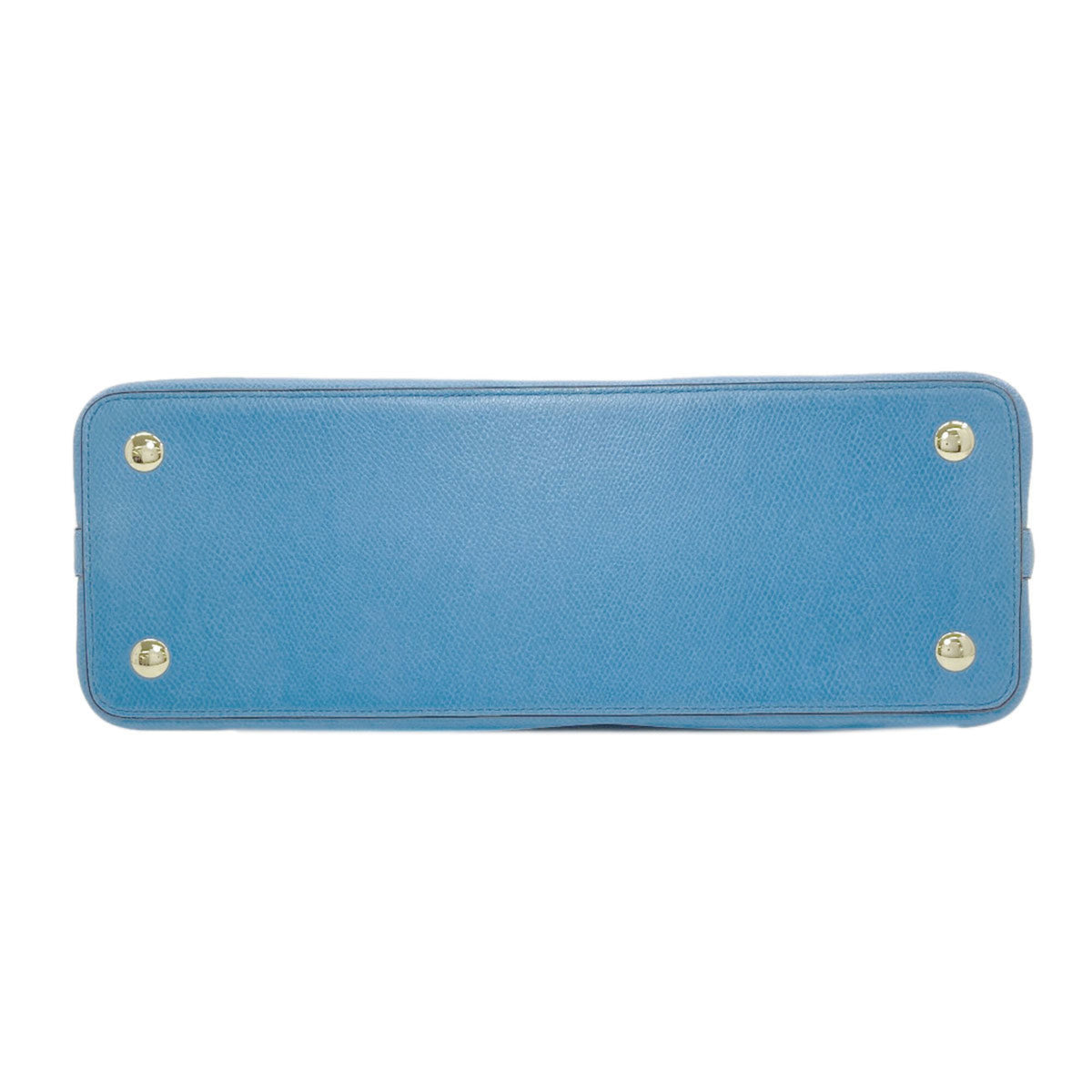 Coach Blue Leather Handbag (Pre-Owned)