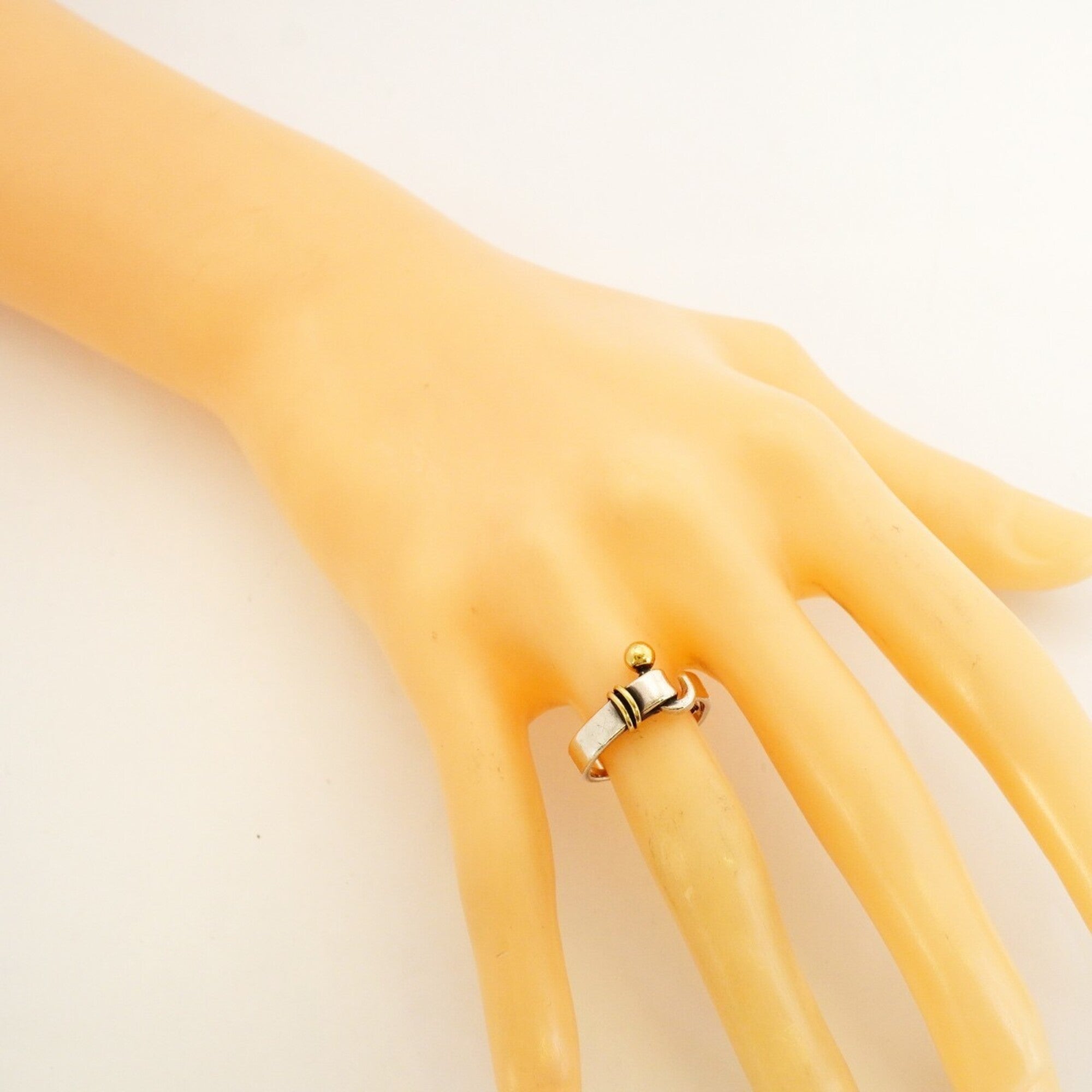 Tiffany Yellow Gold (18K) Silver 925 Band Ring (Pre-Owned)
