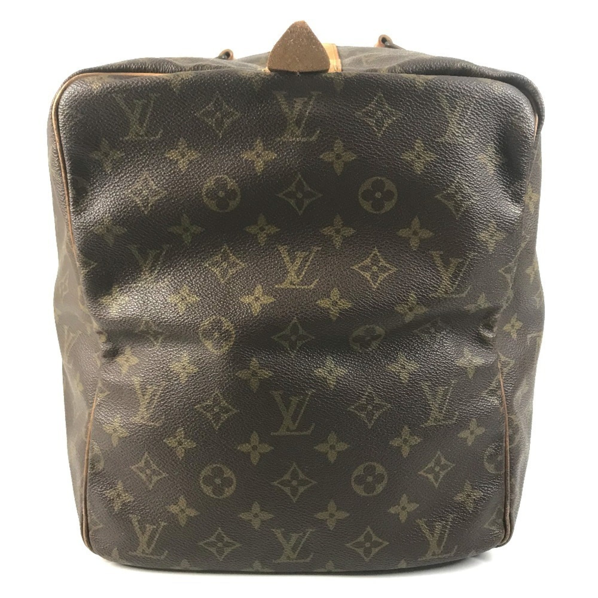 Louis Vuitton Brown Galle Monogram Boston Bag Handbag (Pre-Owned)